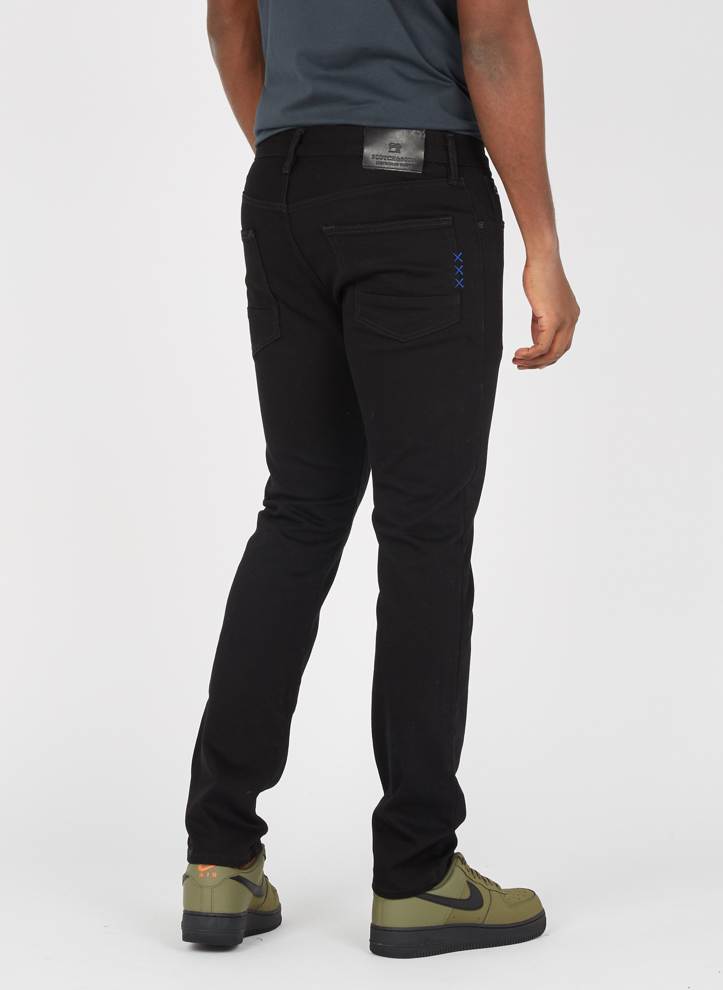 Slim fit jeans SCOTCH AND SODA Zwart