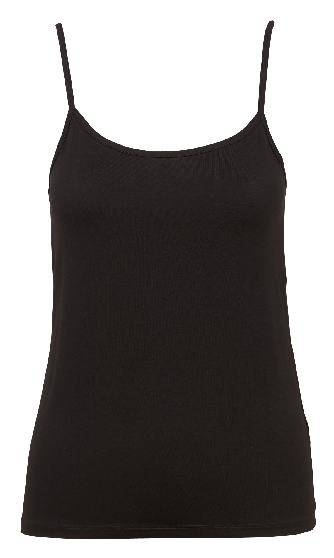 Strappy tank top LA FEE MARABOUTEE Black