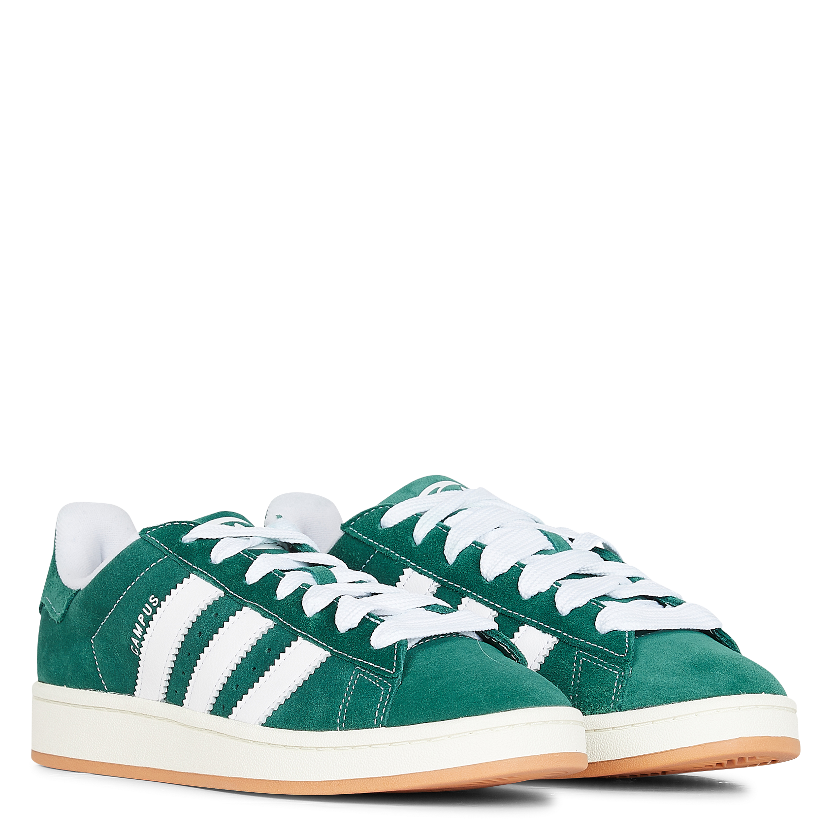 Suede low-top sneakers ADIDAS Green