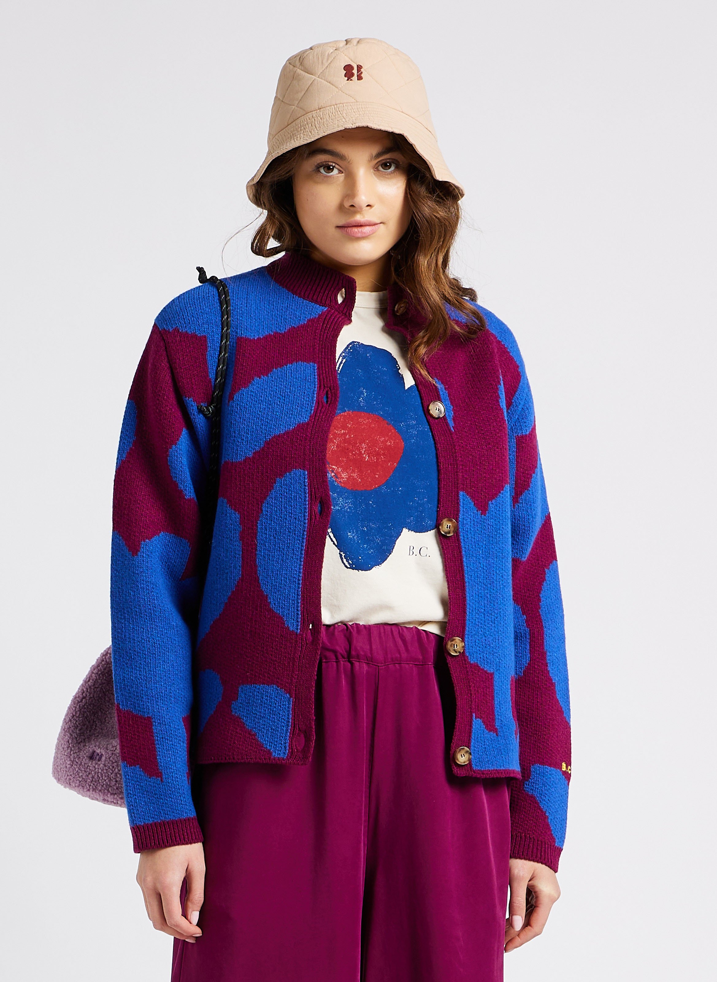 Multi color outlet women's cardigan