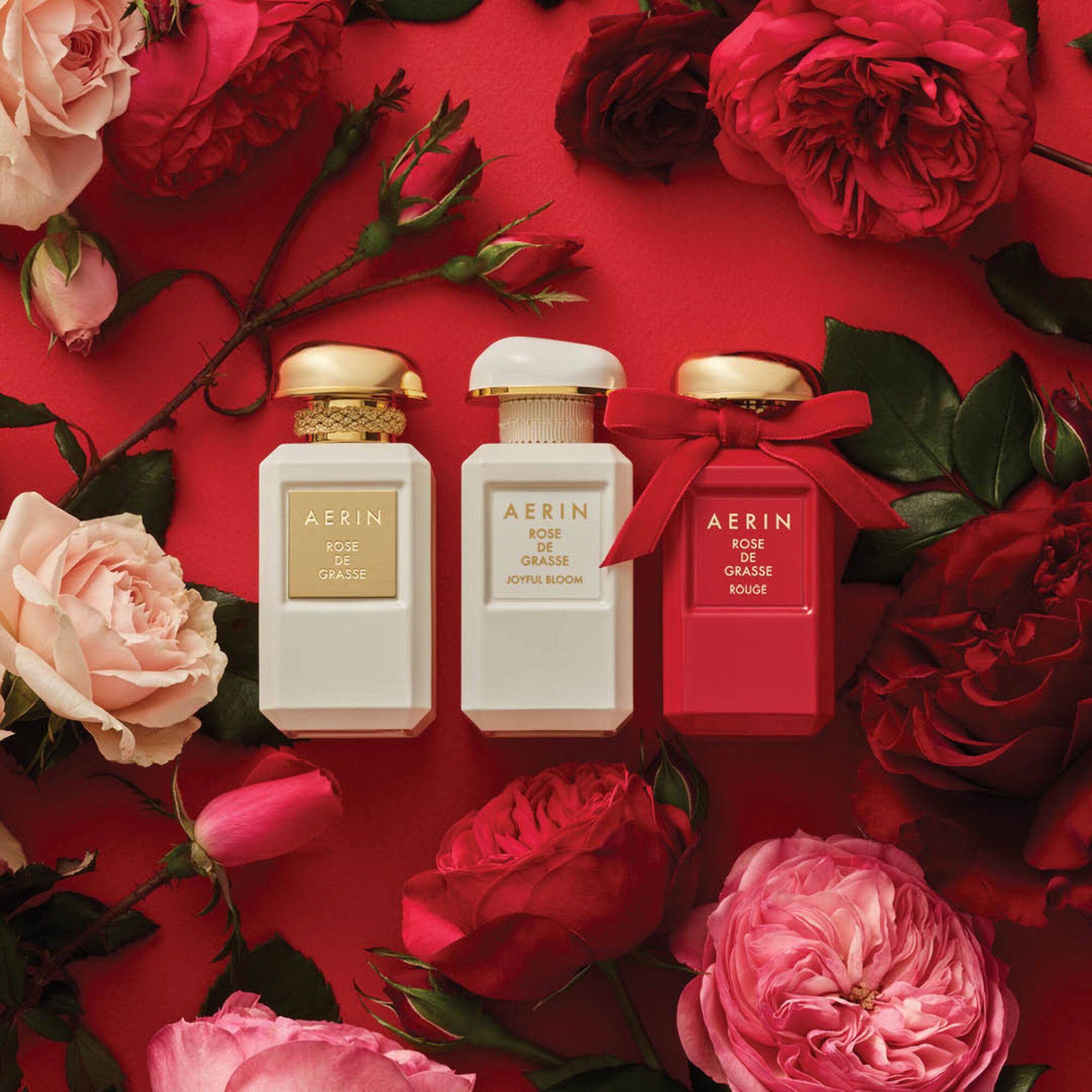 Spring Summer collection AERIN ROSE DE GRASSE ROUGE EAU DE