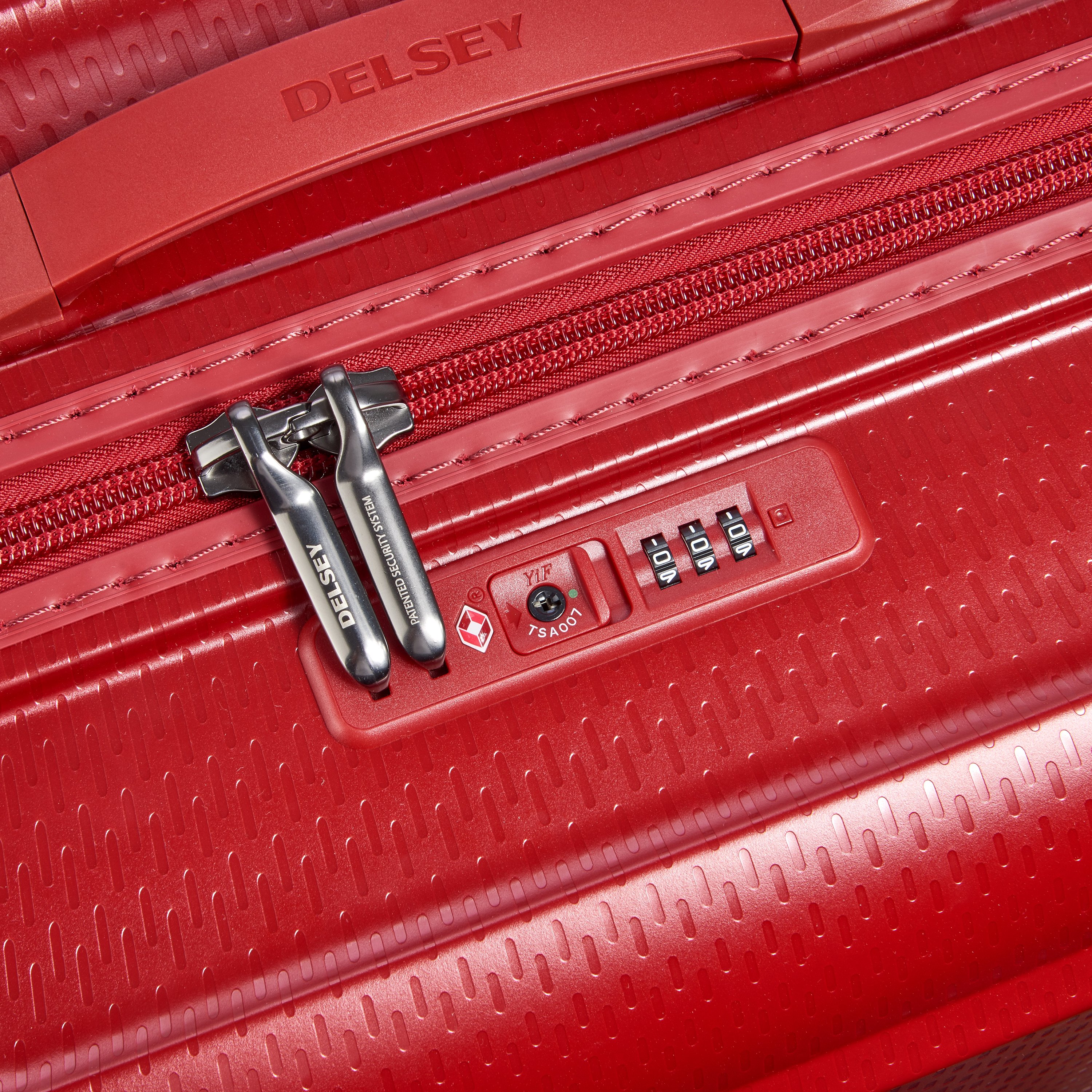 Rigid cabin suitcase | Red DELSEY PARIS Women