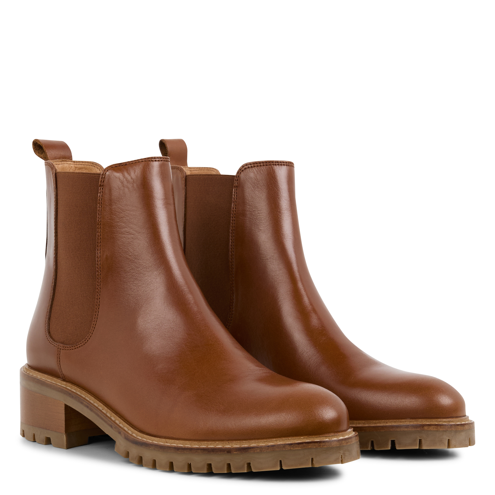 Bostiche suede ankle boots with heel  MELLOW YELLOW Brown