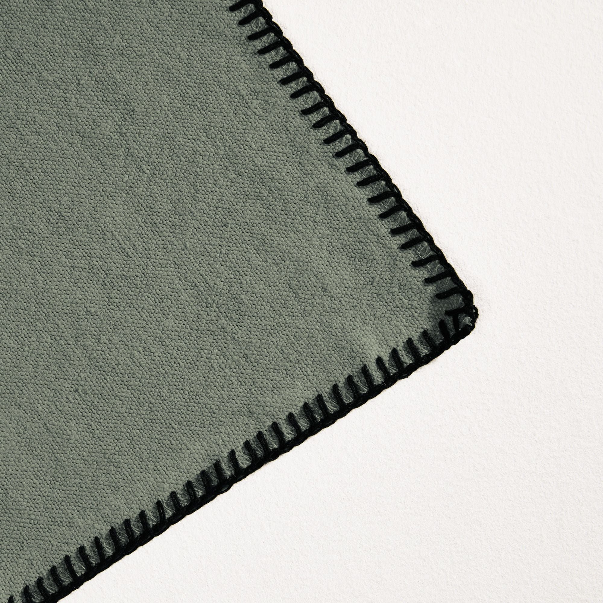NINO - Linen napkin, 45 x 45 cm MADURA Green