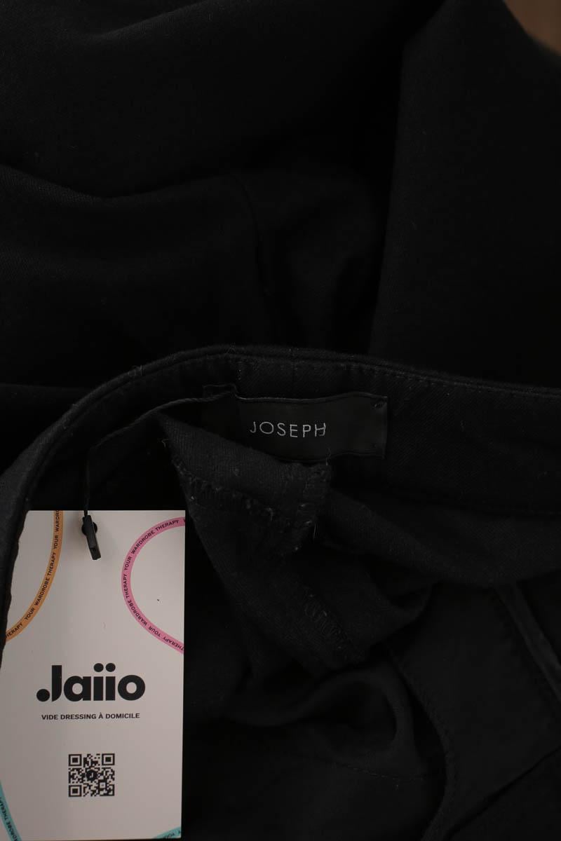 Pantalon slim noir JOSEPH - Seconde Main Noir