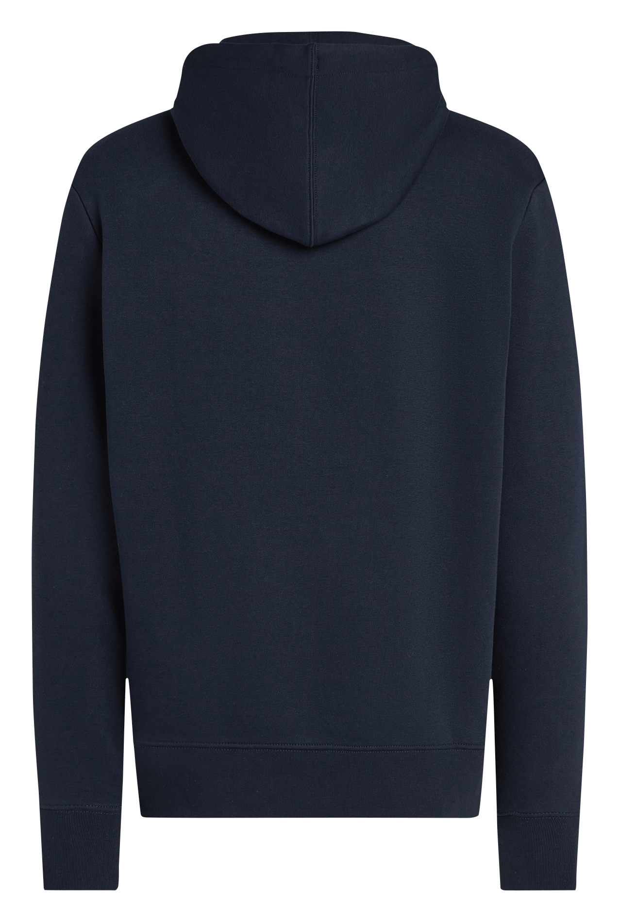 Bestickter Langarm-Hoodie | Blau TOMMY HILFIGER Herren
