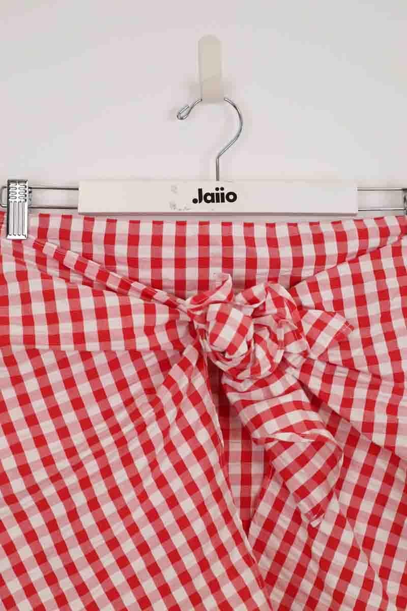 Cotton mini skirt BIMBA Y LOLA - Seconde main Red
