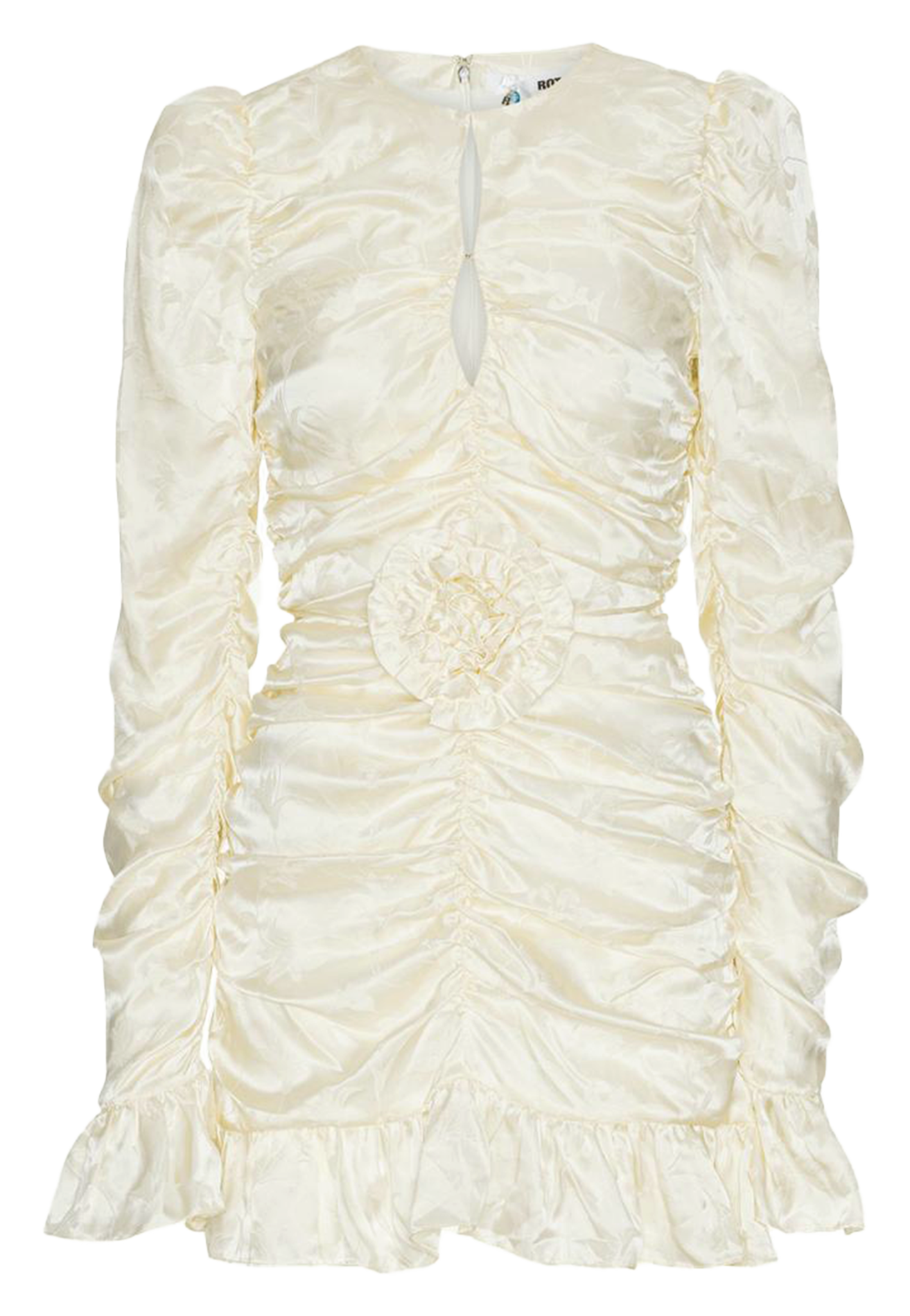 Short satin dress ROTATE Multicolored