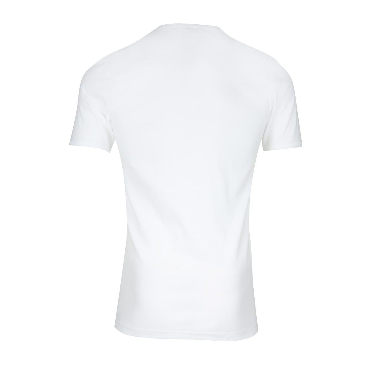 Premium pure cotton V-neck T-shirt EMINENCE White