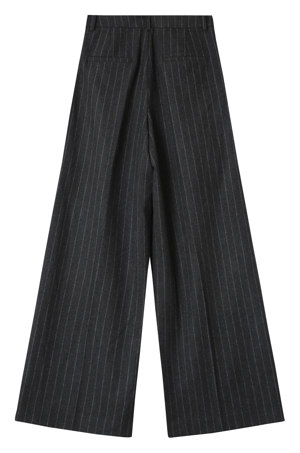 Striped wide-leg pants GRACE ET MILA Black