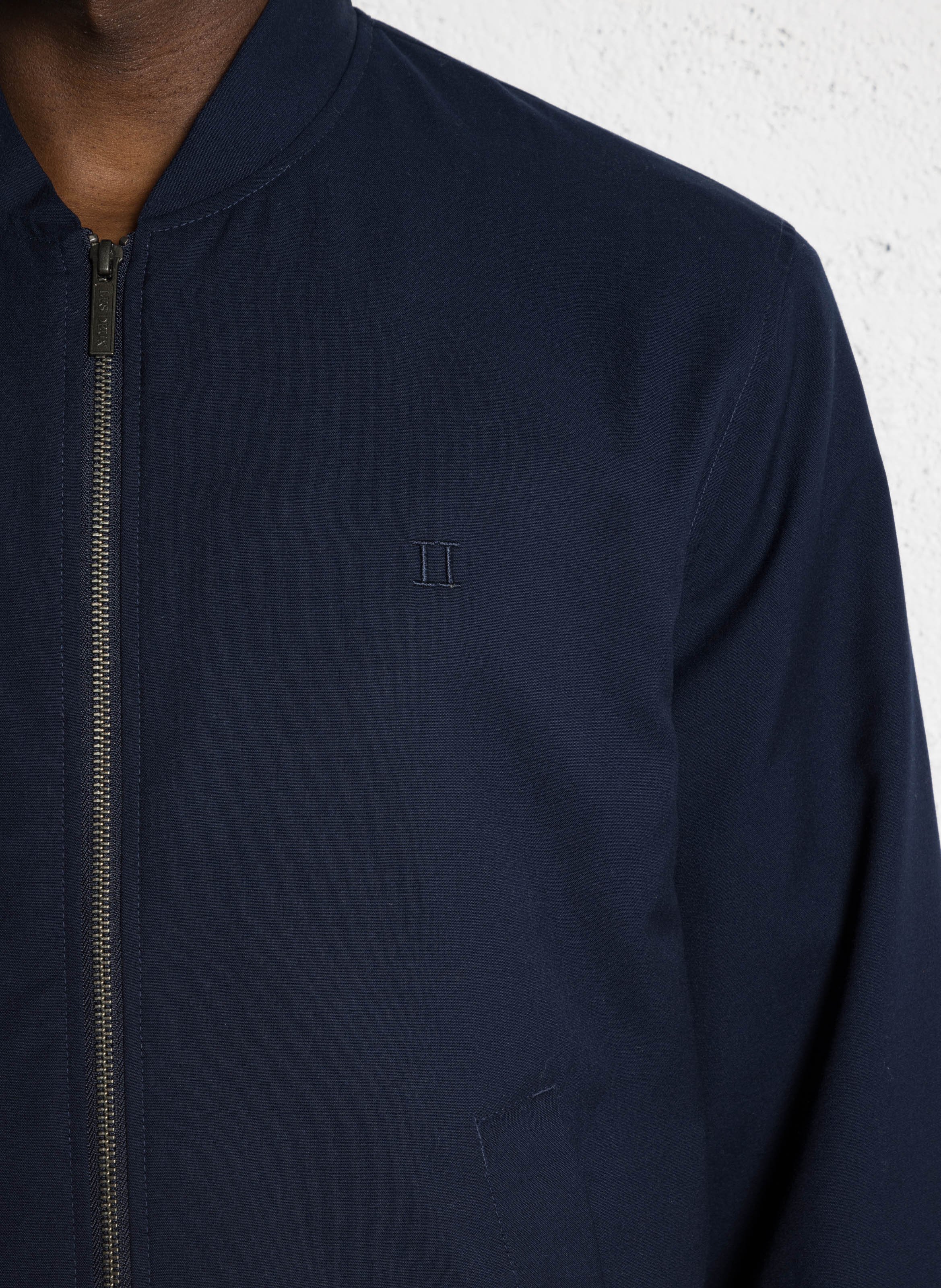 Blouson col baseball LES DEUX Bleu