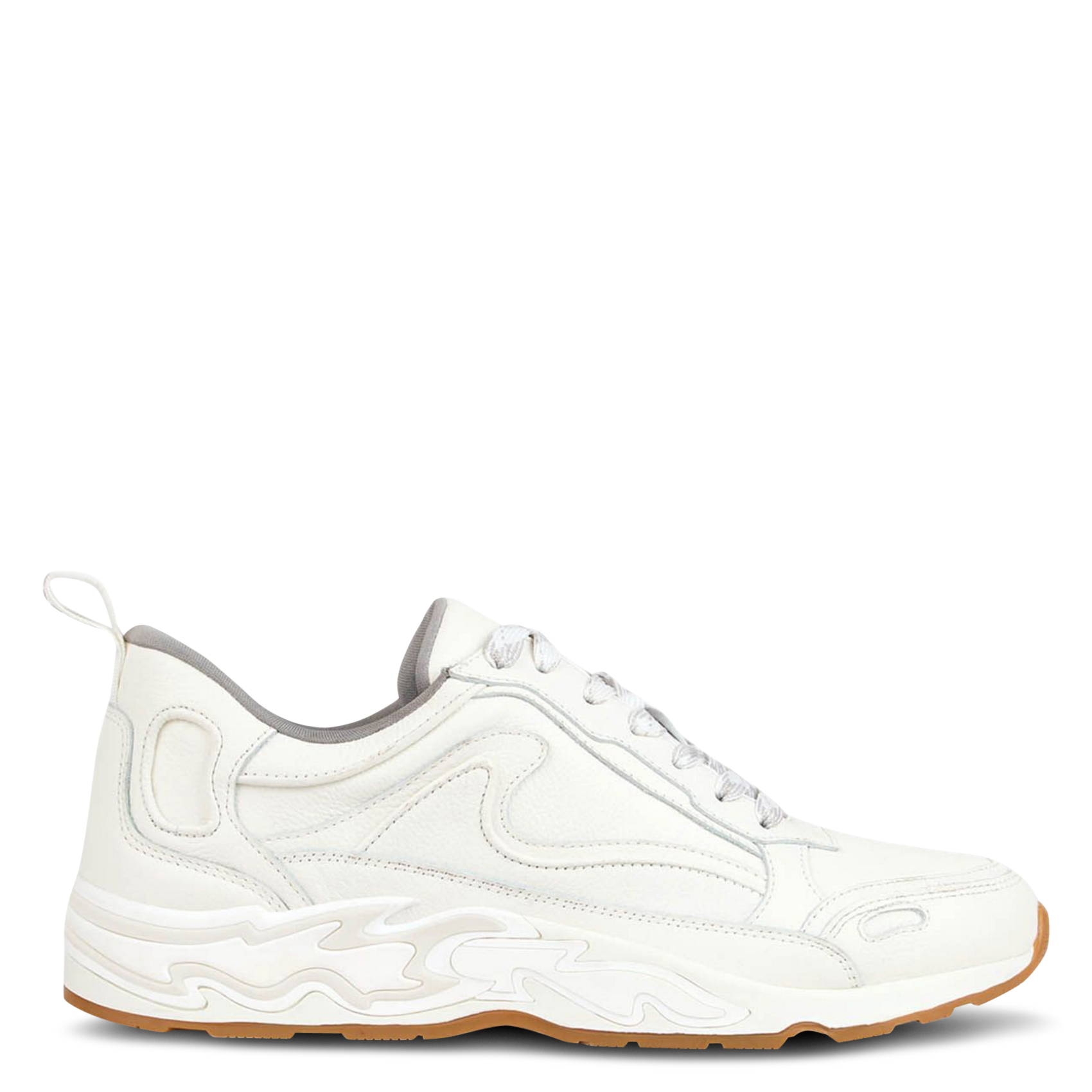 Baskets basses en cuir BlancSANDRO