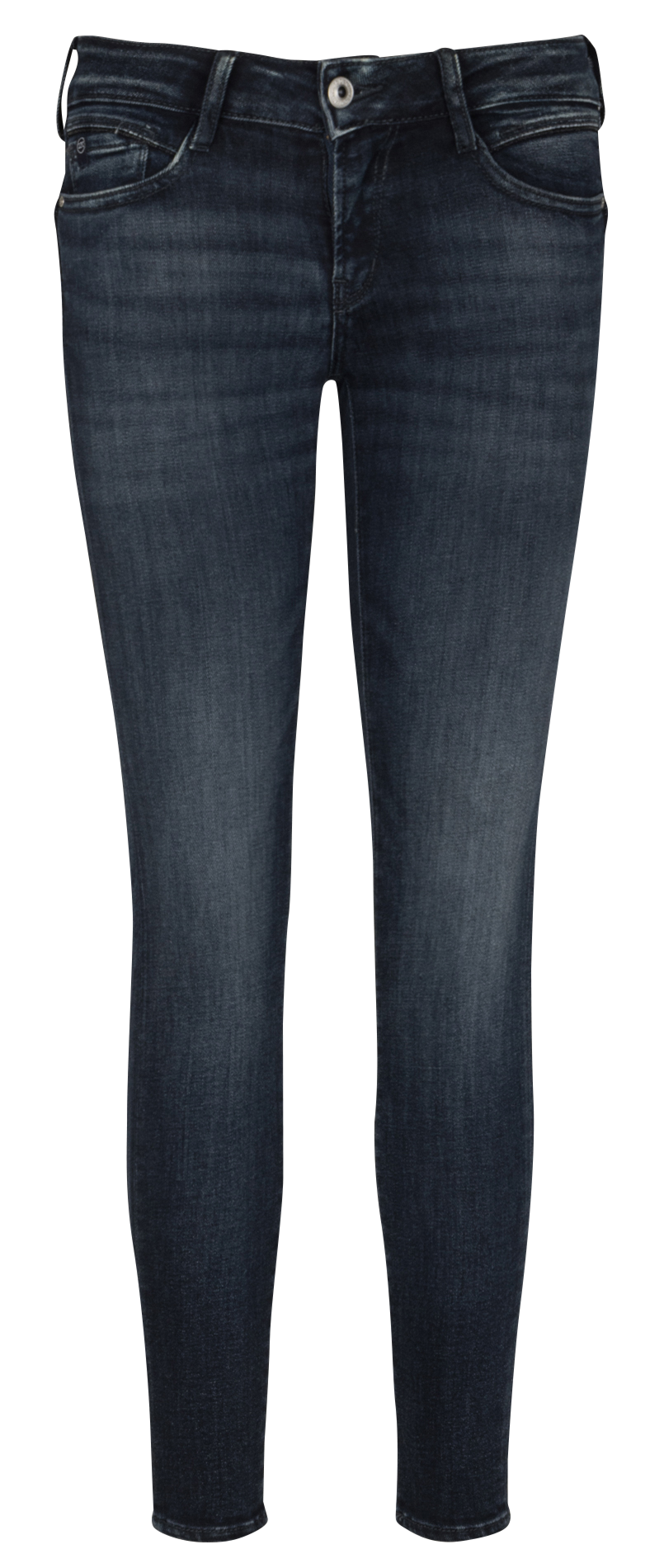 Jean skinny délavé en coton mélangé LE TEMPS DES CERISES Bleu