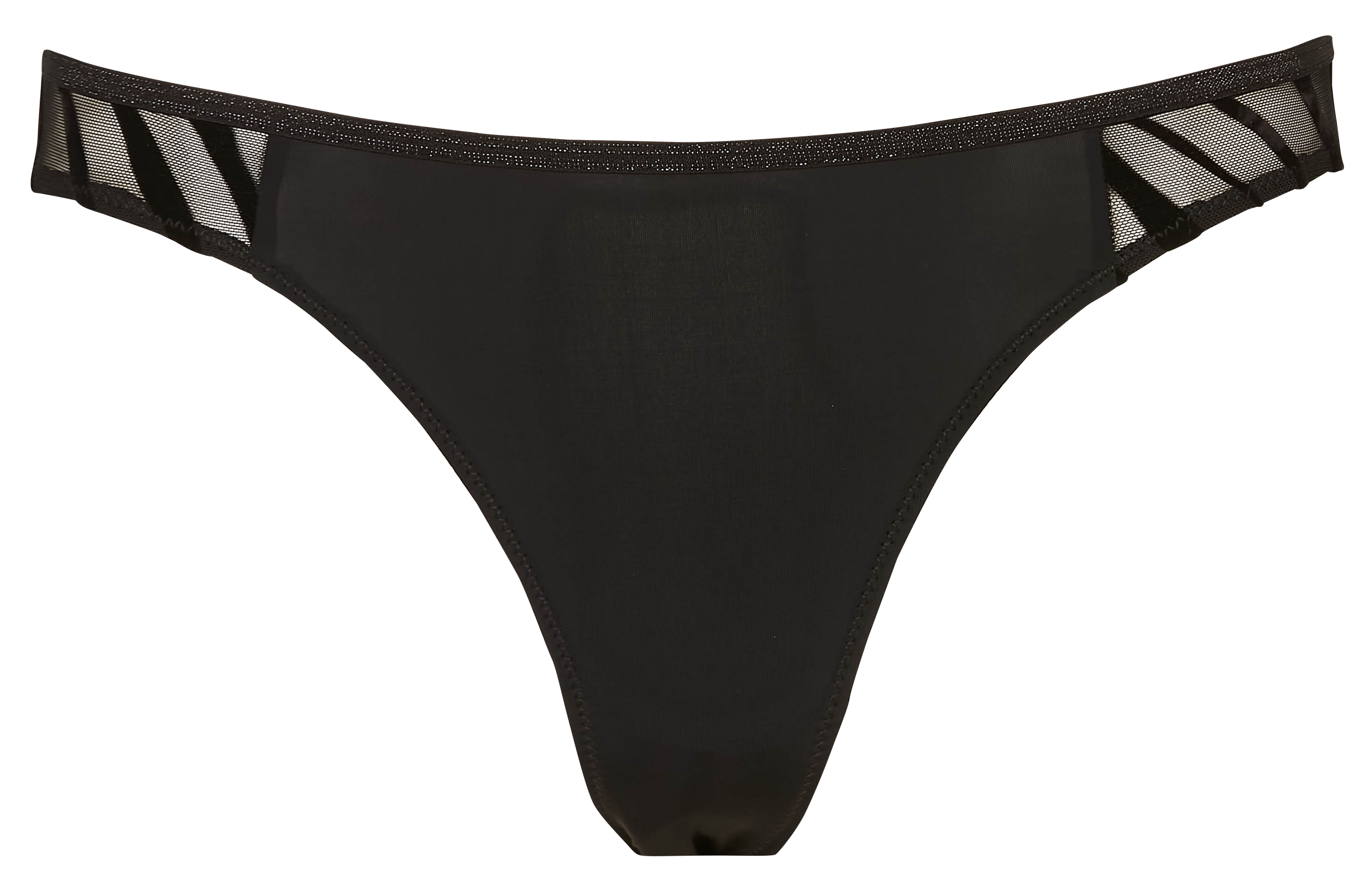 Broek met zebrapatroon LA NOUVELLE Zwart