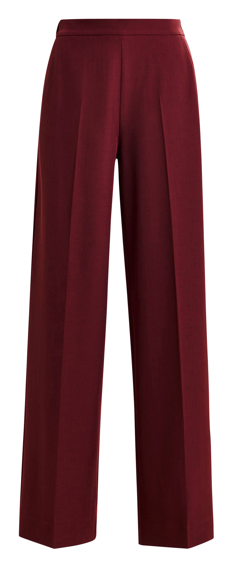 Pantalon tailleur taille haute uni ESSENTIEL ANTWERP Rouge