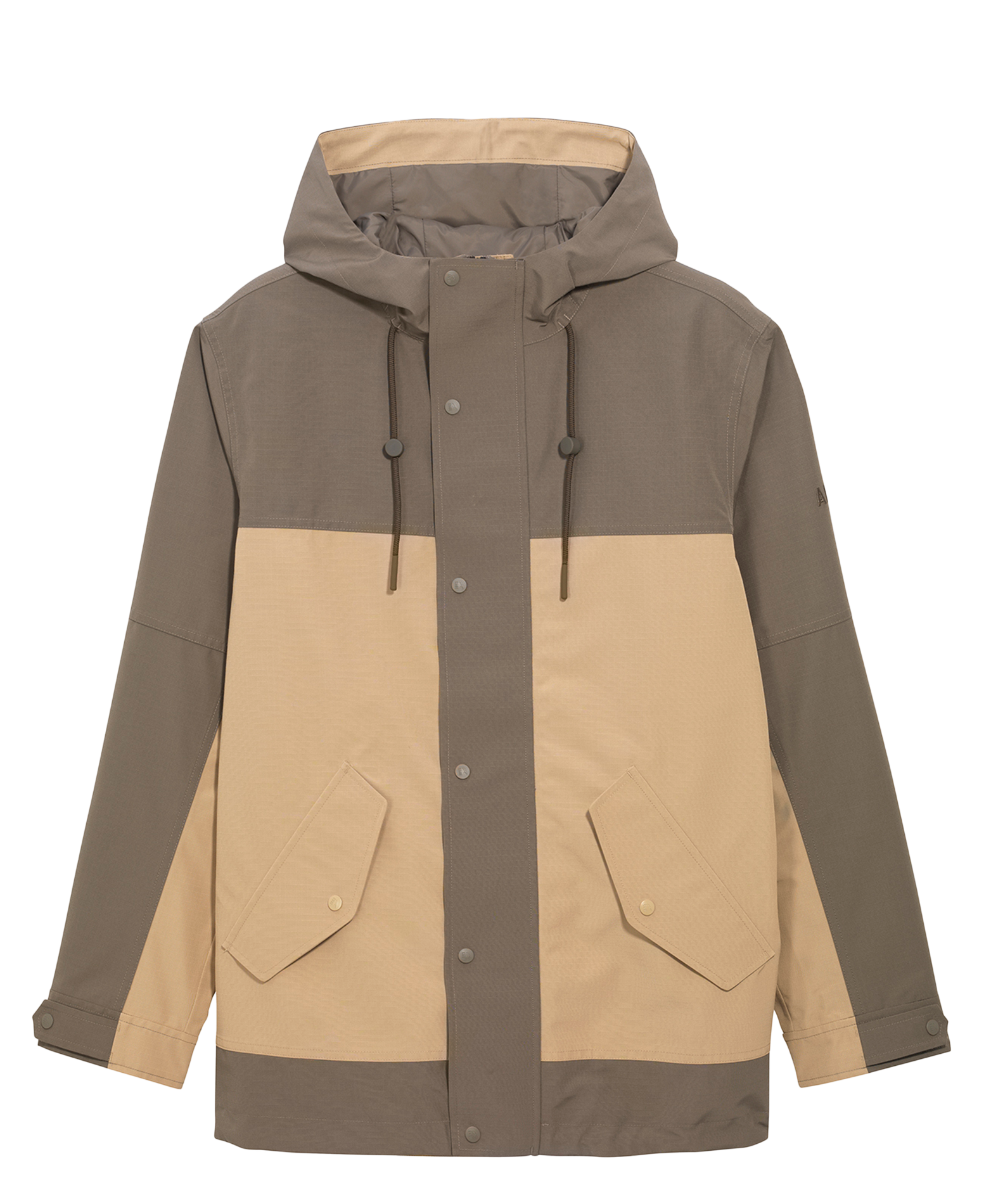 Parka col montant AIGLE Marron