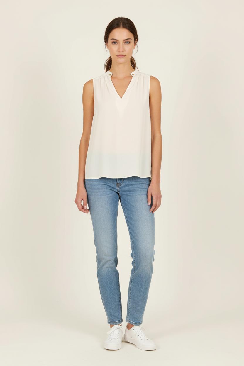 Tommy Badge T-shirt COMPTOIR DES COTONNIERS - Seconde main White