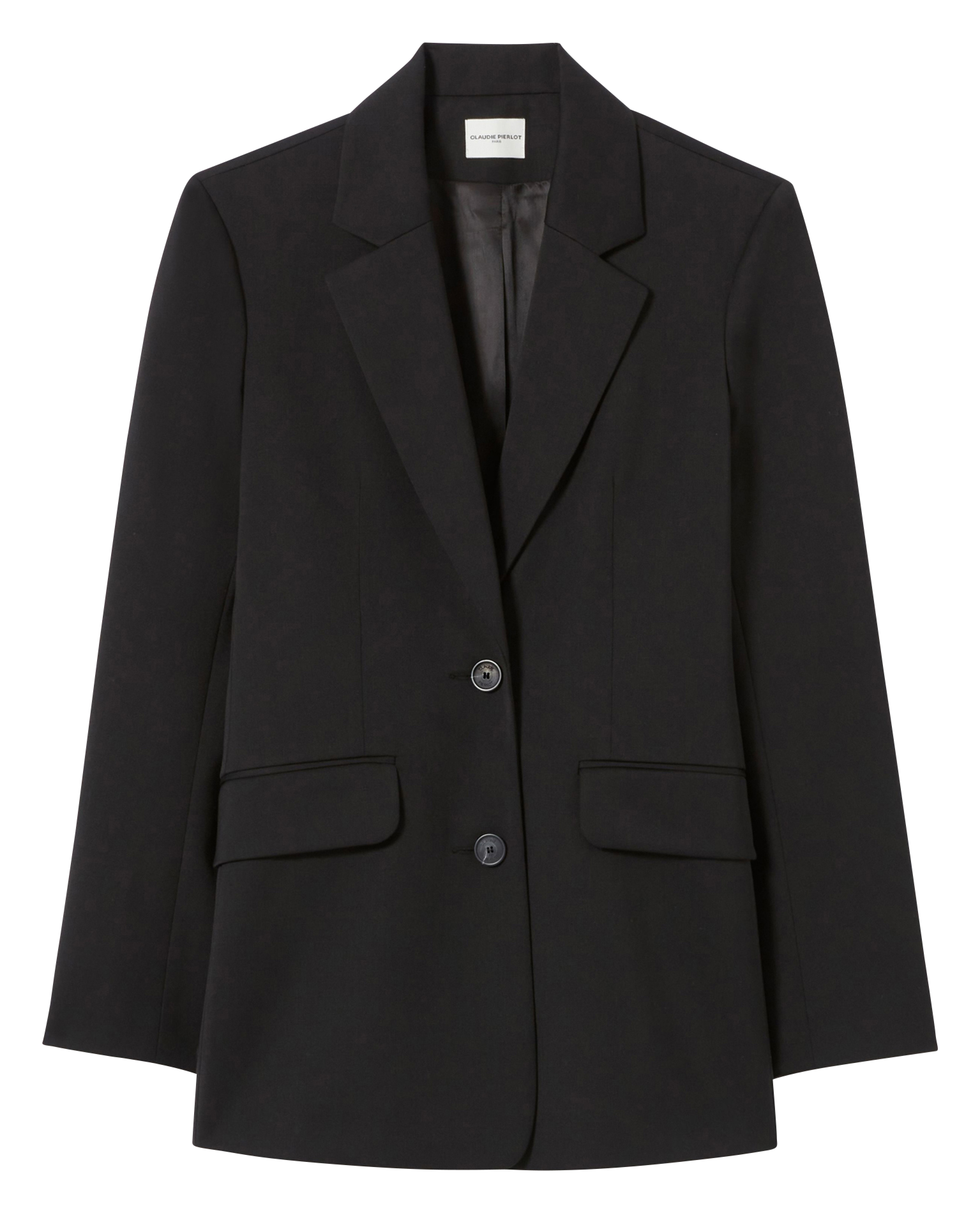 Fitted blazer jacket CLAUDIE PIERLOT Black