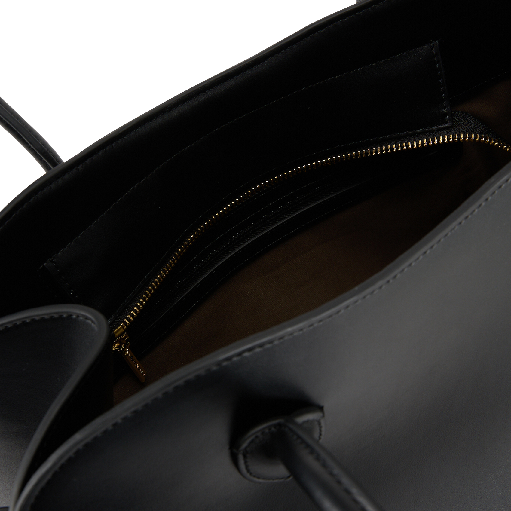 Sac cabas en cuir LANCASTER PARIS Noir