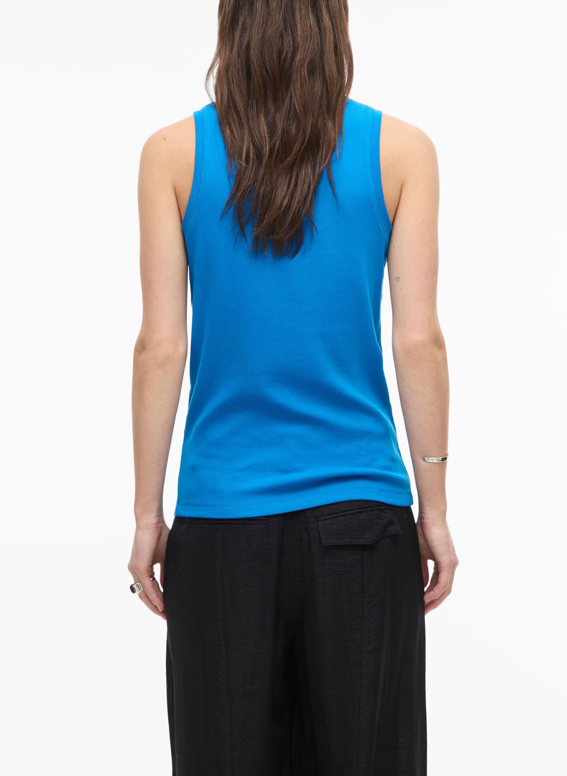 Top col rond  ROUGE EDIT Bleu