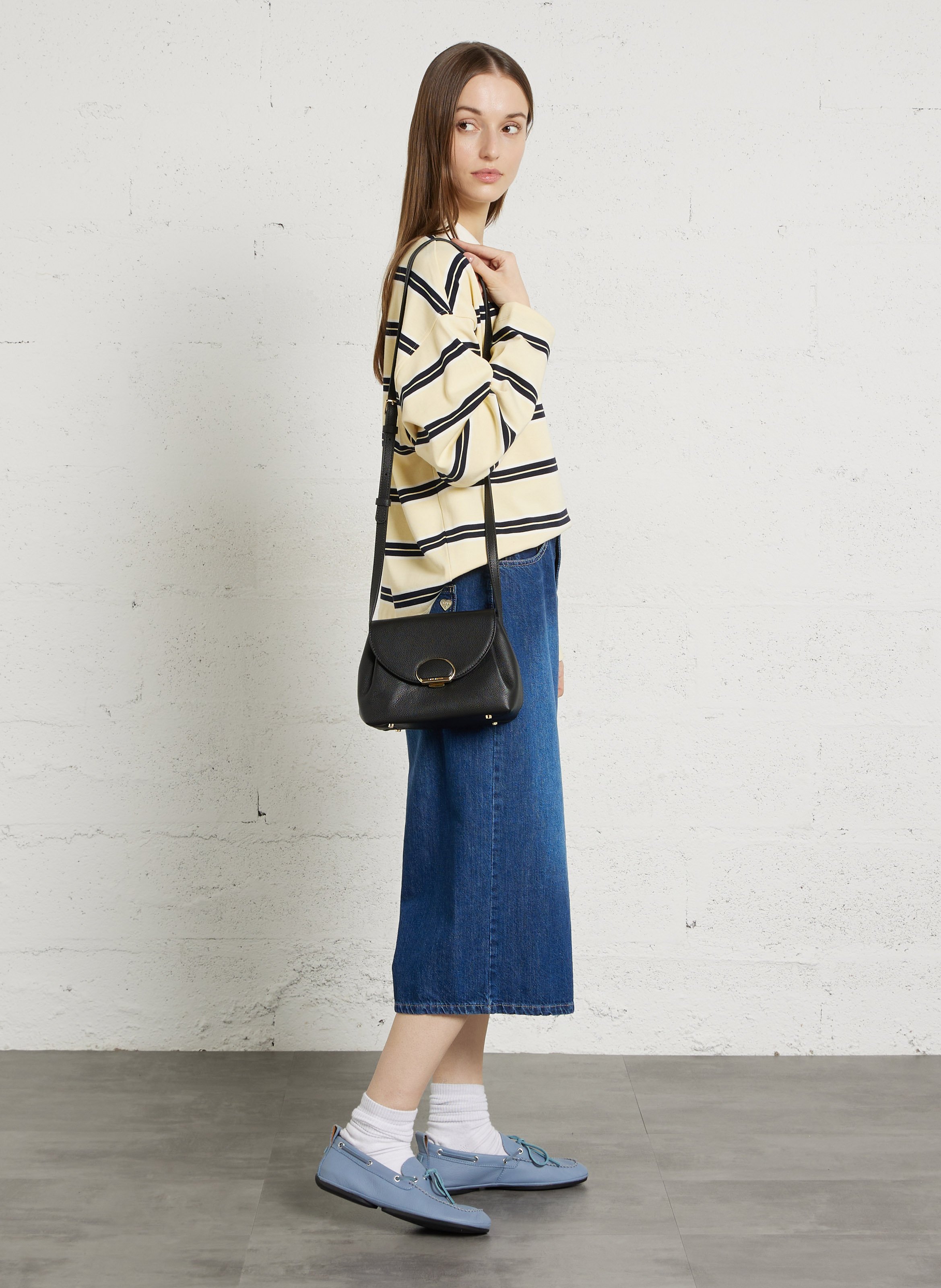 Brieftasche aus Leder LANCASTER PARIS Schwarz