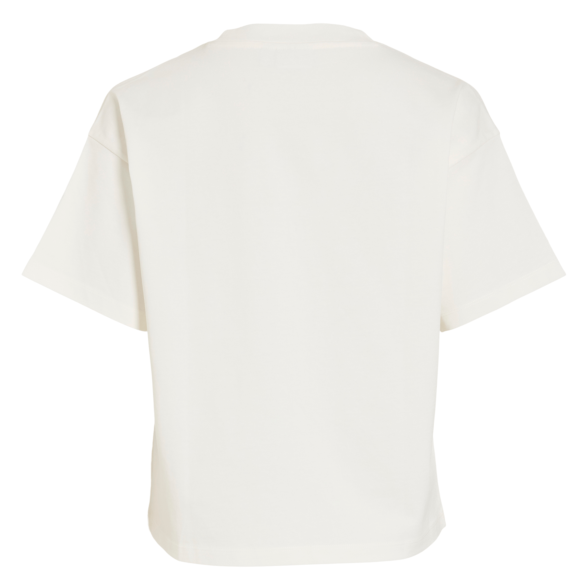Tee-shirt ample uni avec broderie VILA Blanc