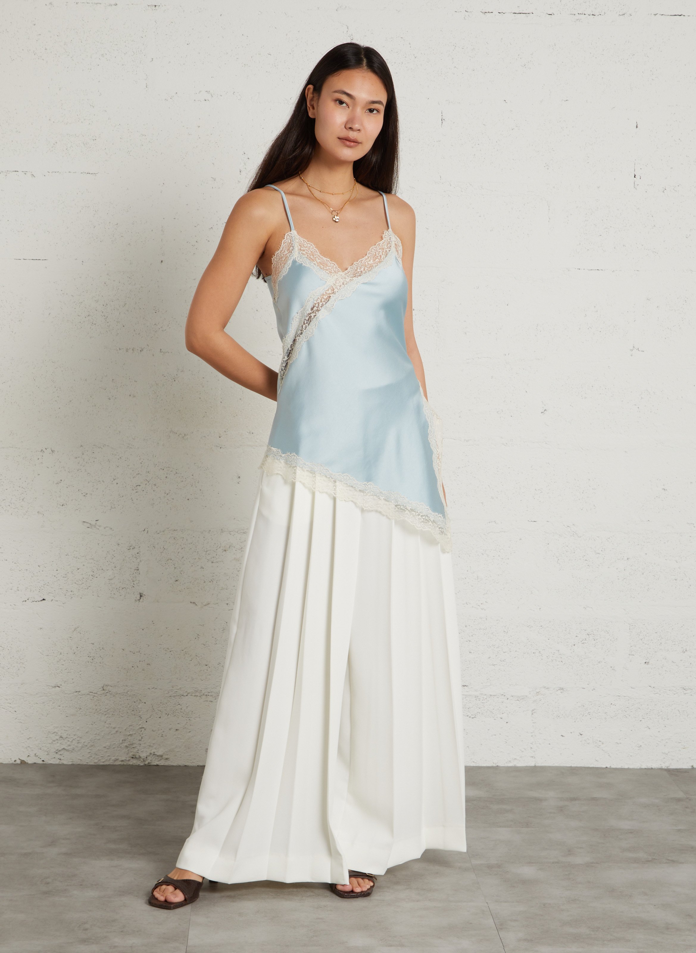 Mules en cuir BOBBIES Marron