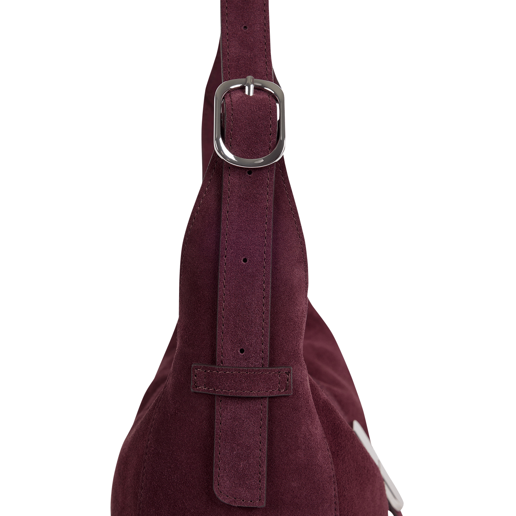 Leather shoulder bag NAT & NIN Purple