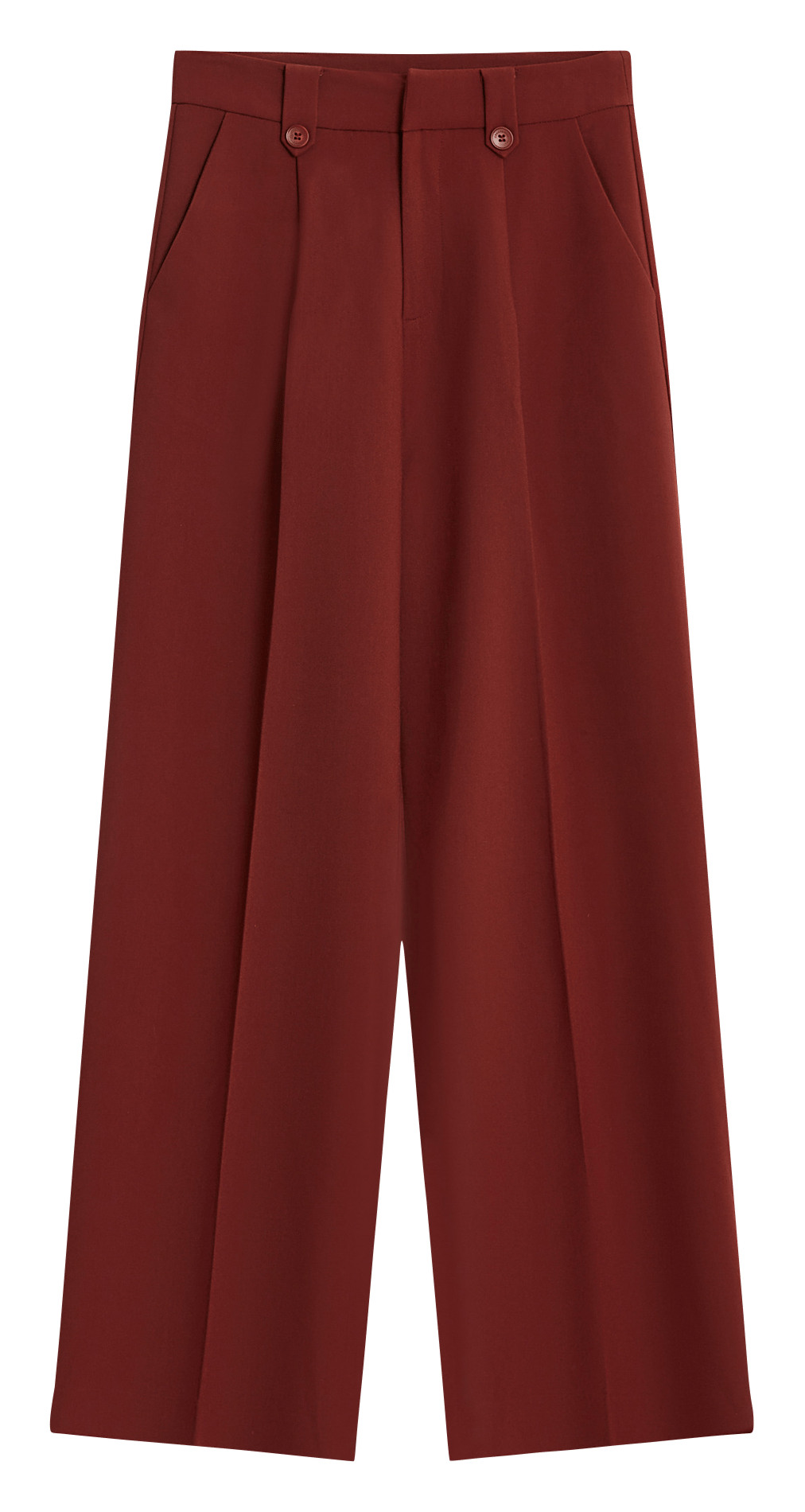 Rechte pantalon voor dameskostuum GRACE ET MILA Oranje