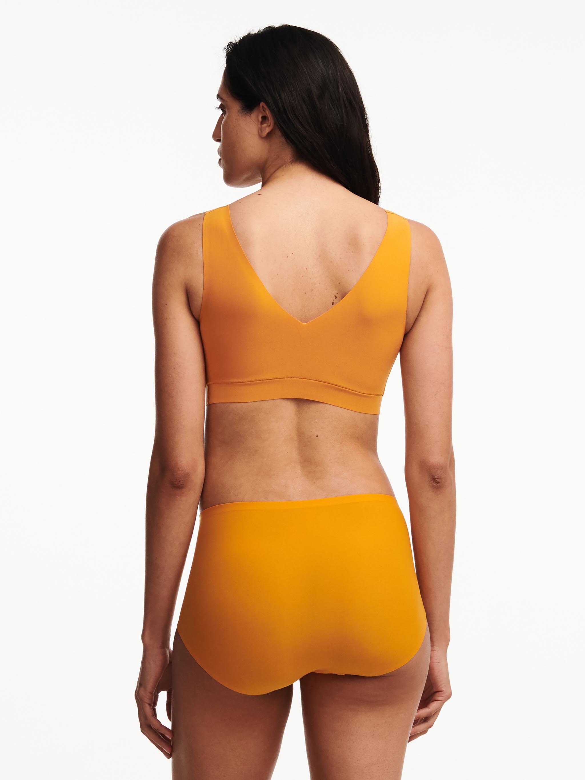 Crop top with cups | Brown CHANTELLE Women