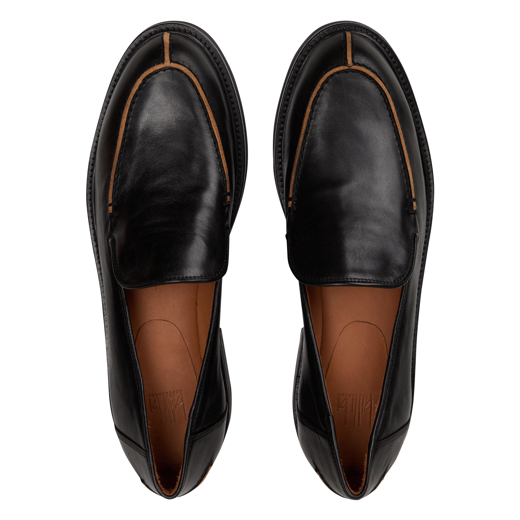 Leren loafers BILLI BI Zwart