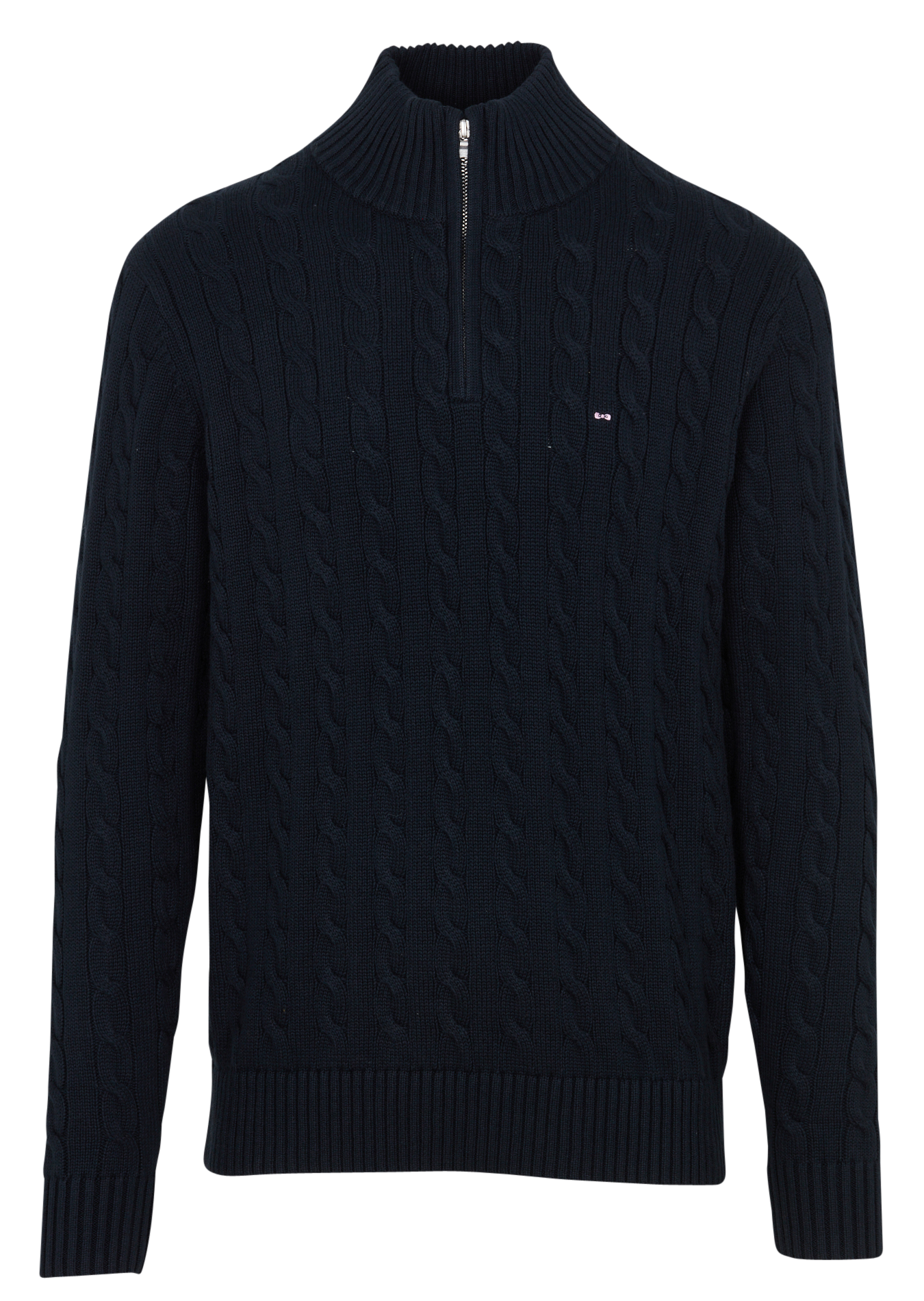 Twisted knit cotton sweater EDEN PARK