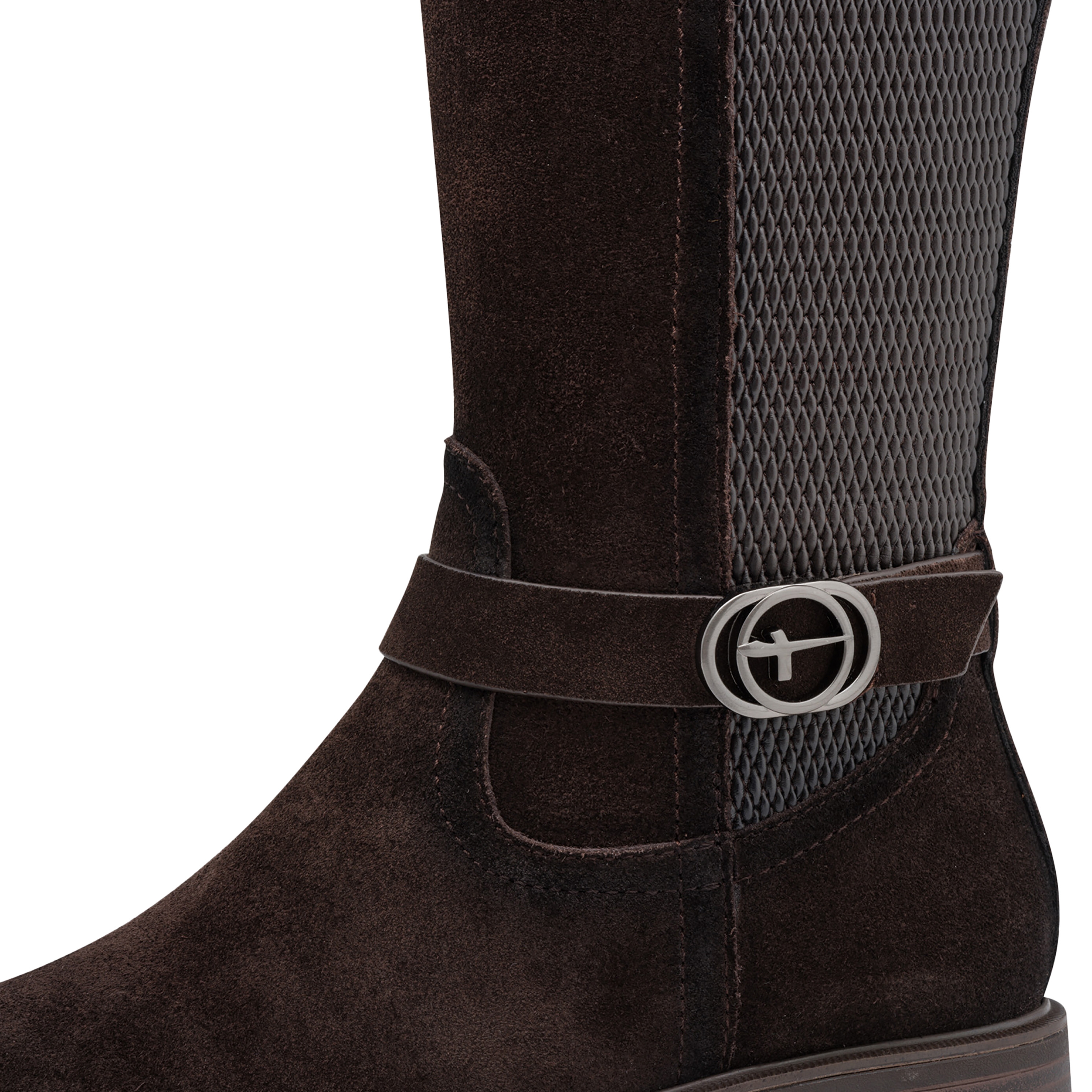 Leather boots | Brown TAMARIS Women
