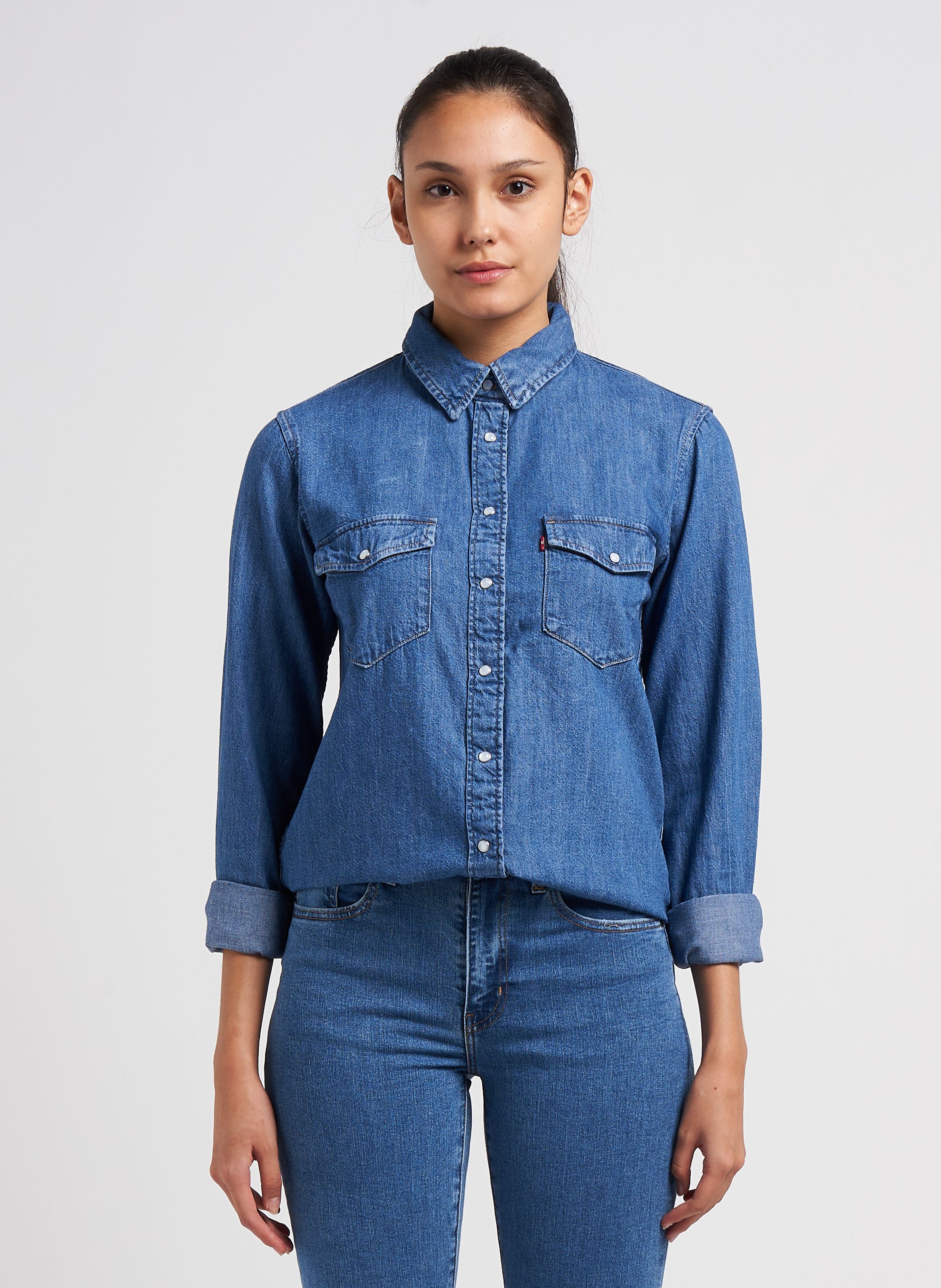 Camisa vaquera 2024 levis mujer