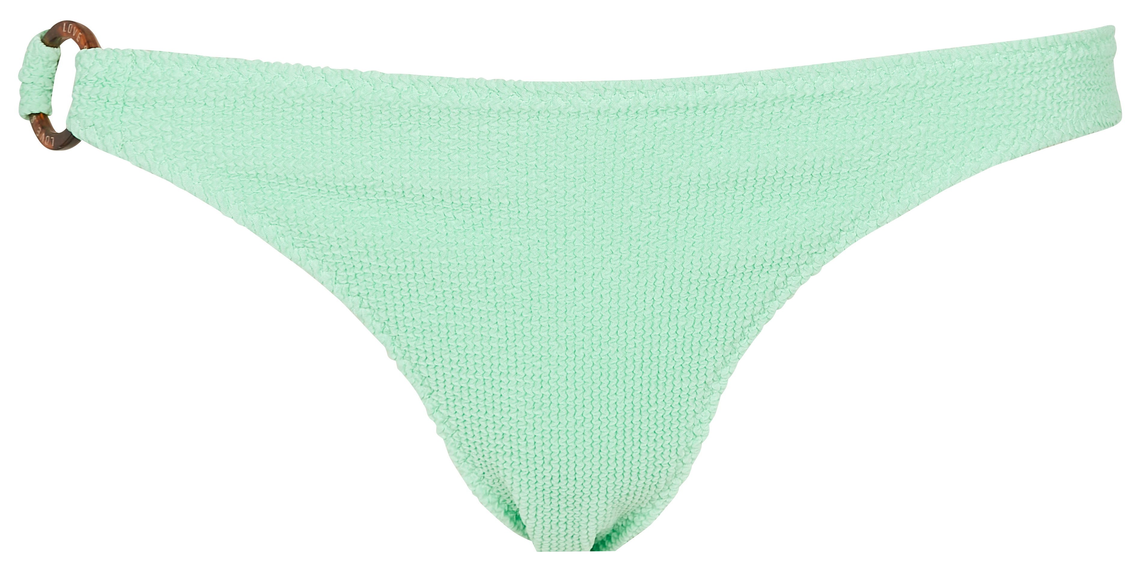 Bas de bikini texturé LOVE STORIES Vert