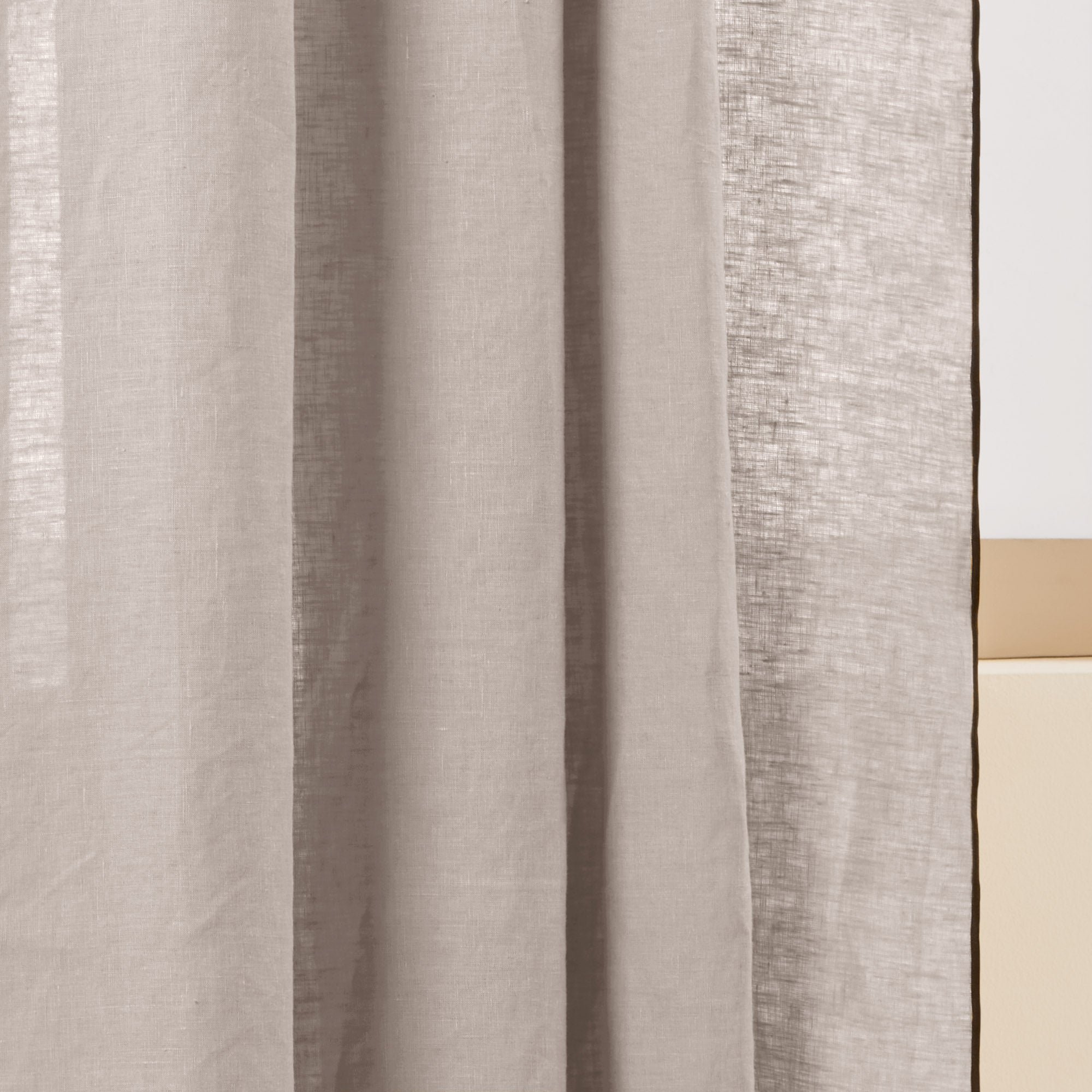 Curtain with gathering tape MADURA Beige