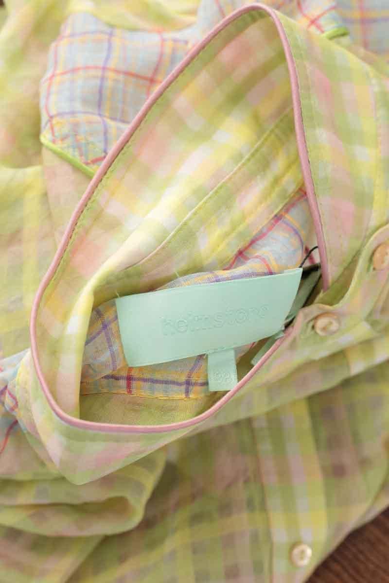 Cotton shirt HEIMSTONE - Seconde Main Yellow