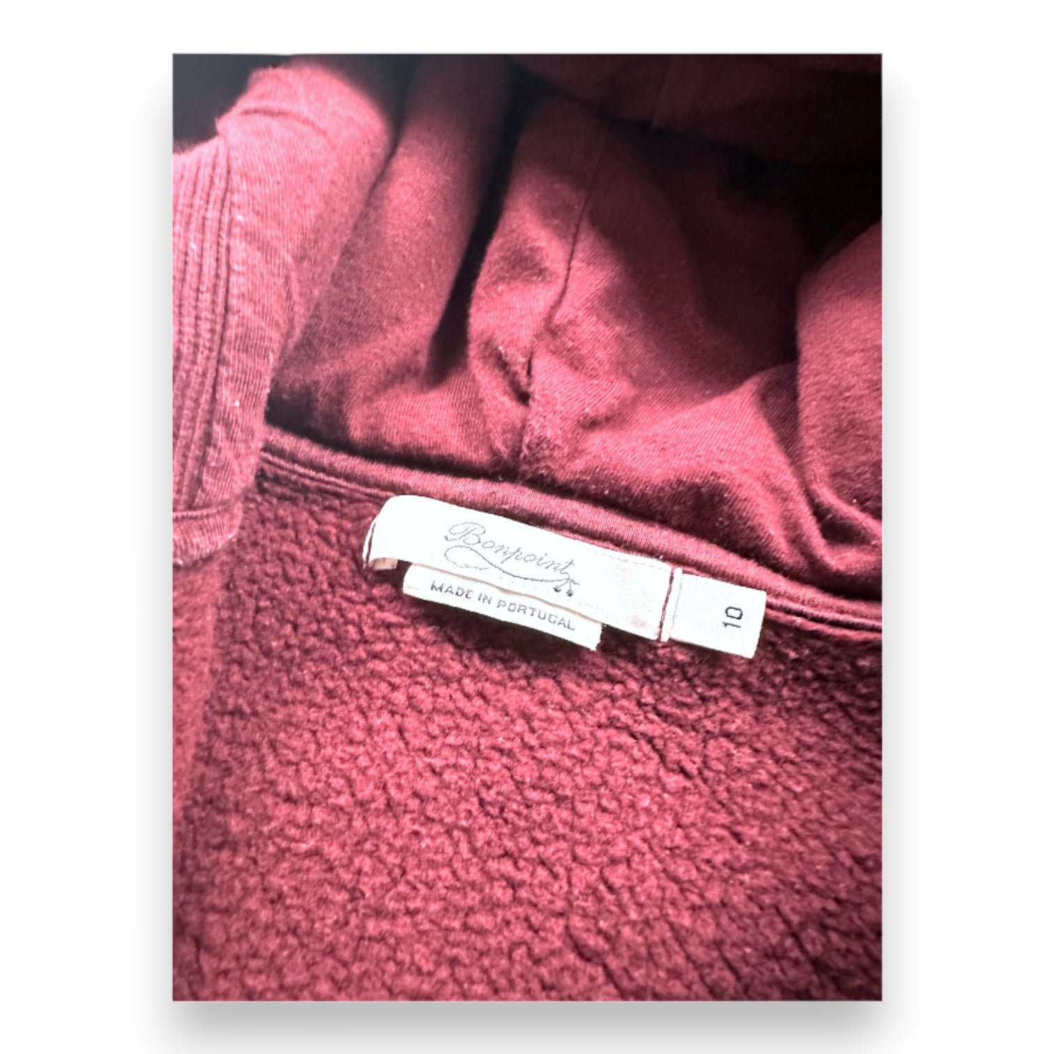 Red Kids Sweatshirt - 10 years BONPOINT - Seconde Main Red