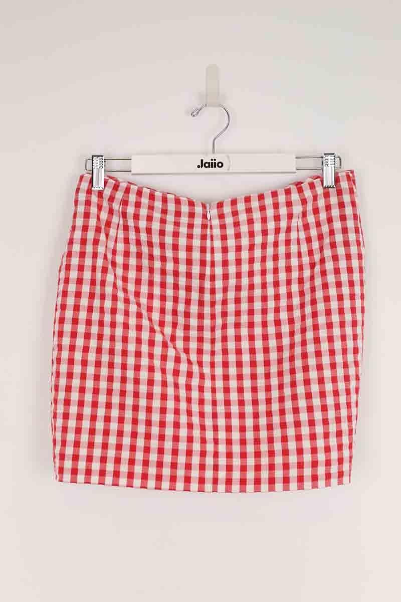 Cotton mini skirt BIMBA Y LOLA - Seconde main Red