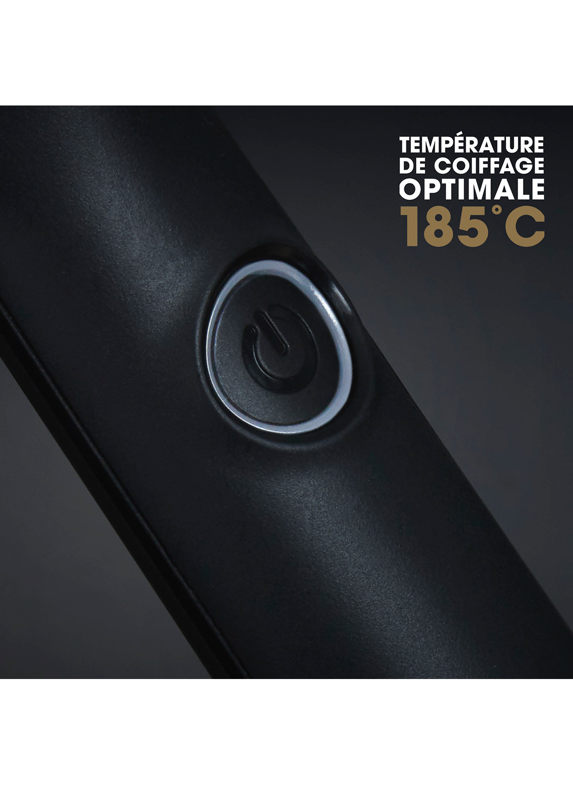 GHD GLIDE Heated Straightening Brush GHD Noir