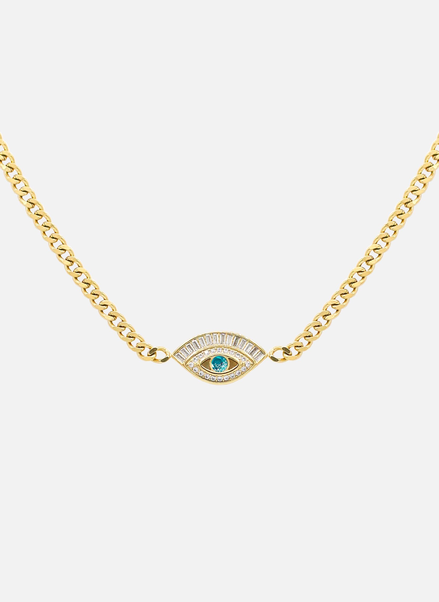Seth chain necklace AEC Paris Blue