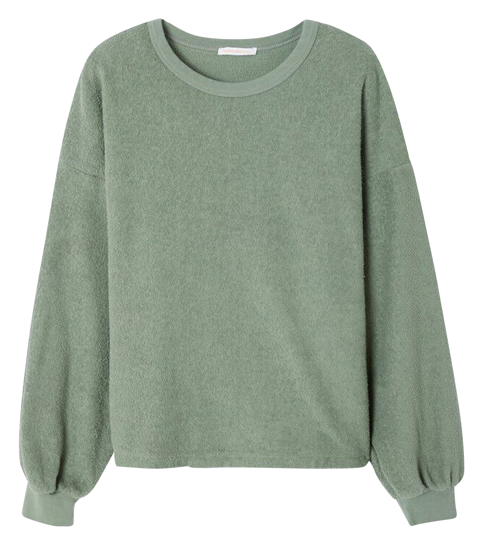 Sweatshirt aus Bio-Baumwoll-Frottee BOBYPARK Argile