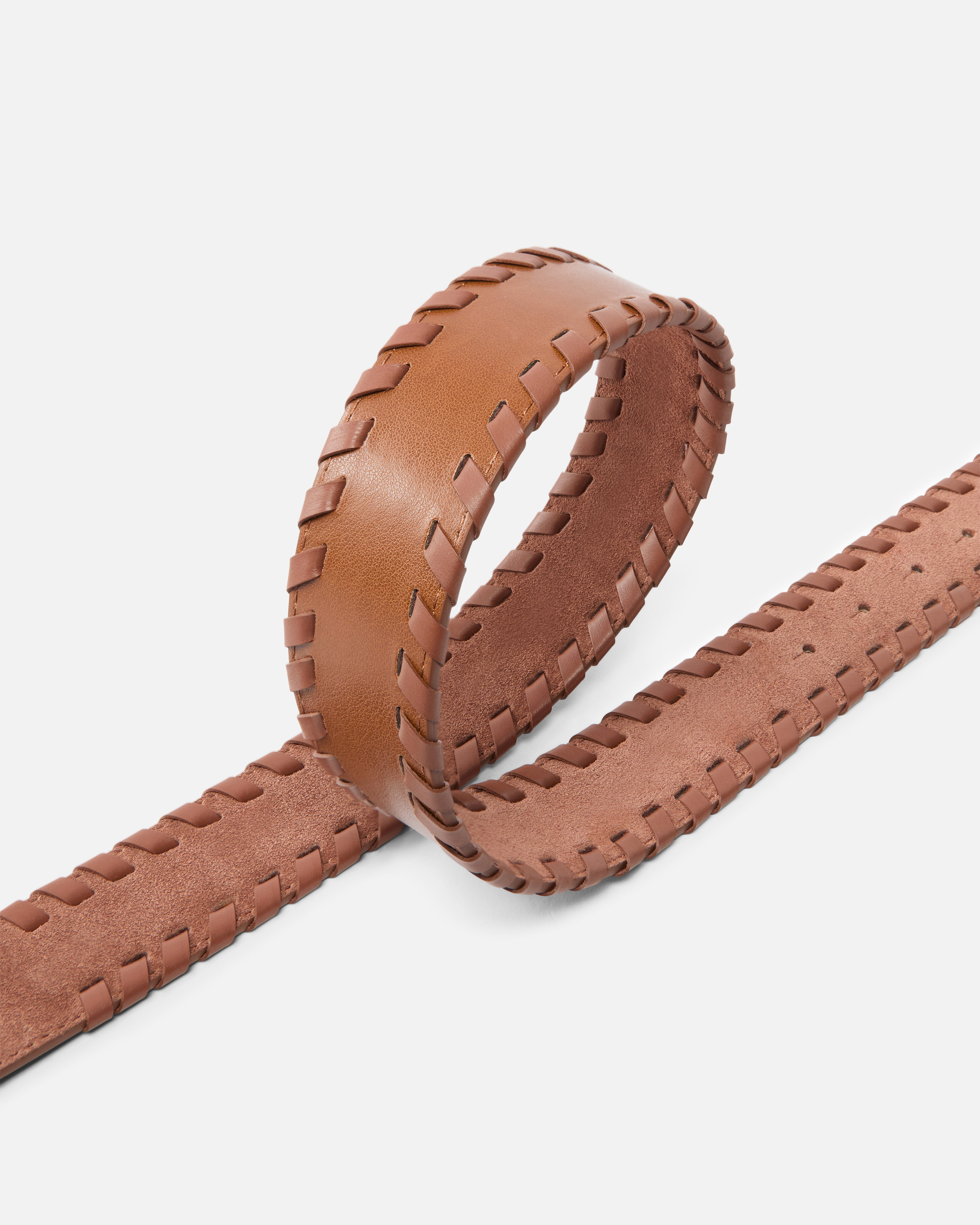 Leather belt with love birds buckle 4 cm PINKO Brown