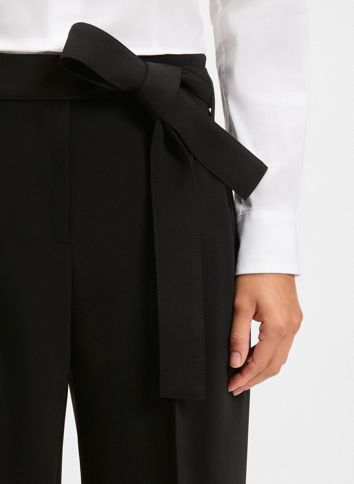 Pantalon à pinces  BOSS Noir