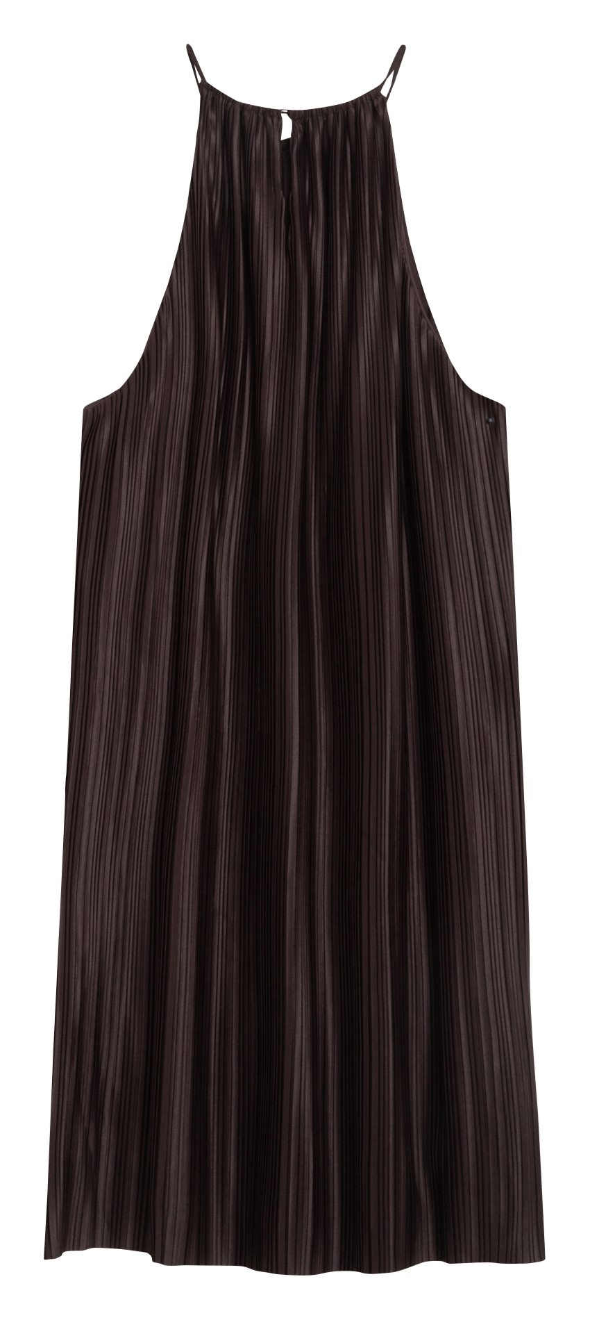 Robe courte col rond GRACE ET MILA Marron