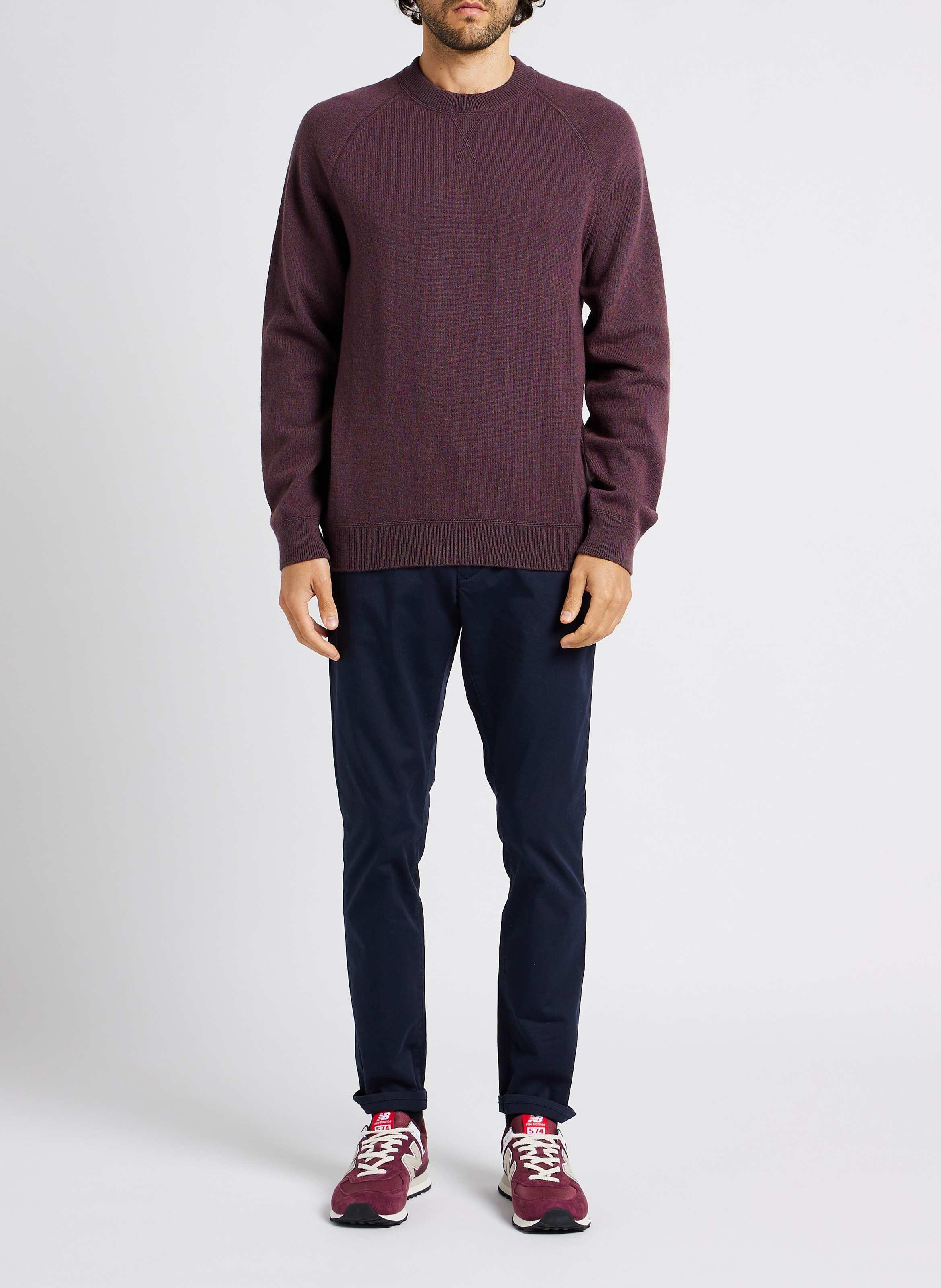 Slimfit-Hose aus Bio-Baumwoll-Mix GANT Blau