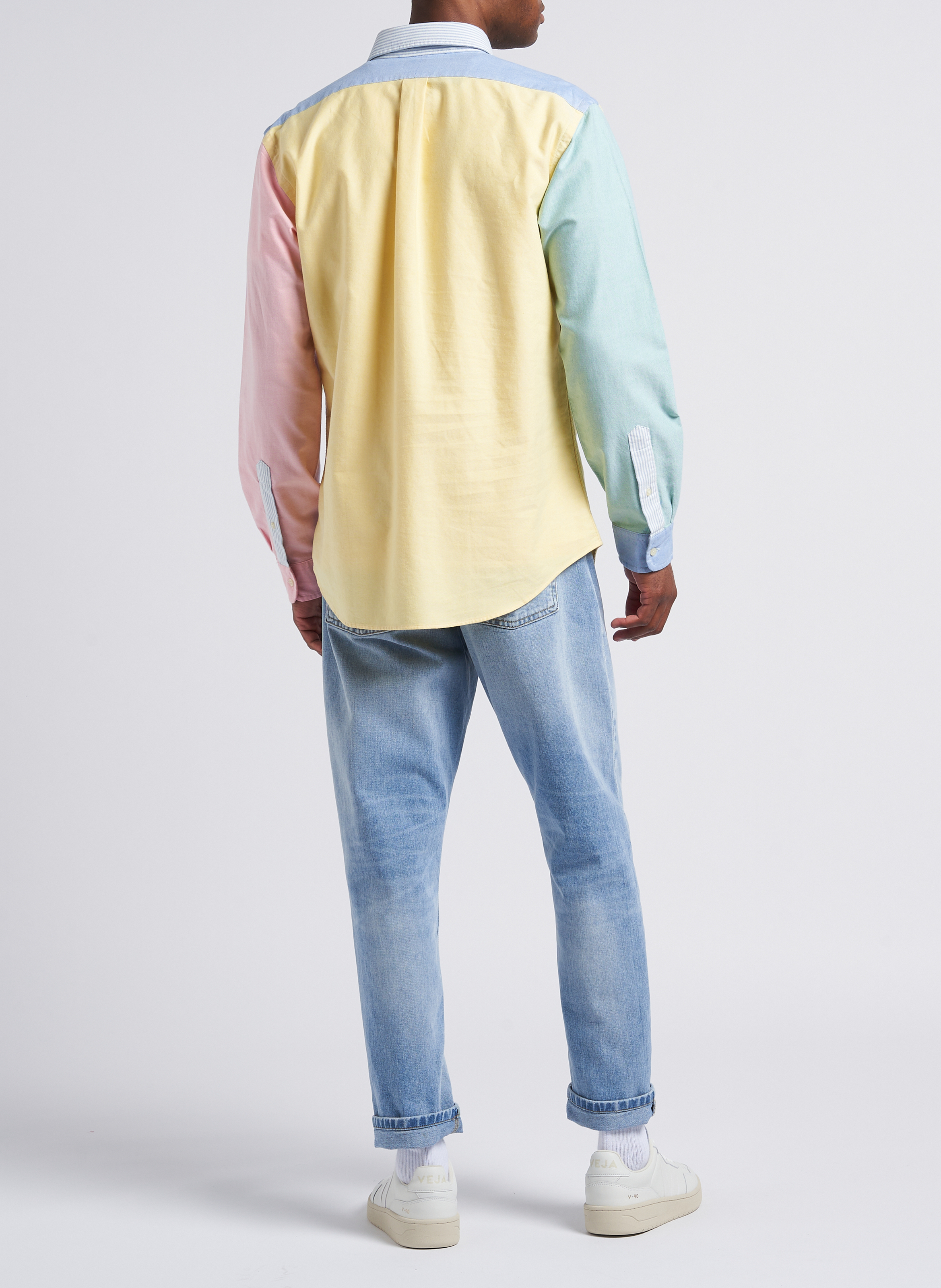 Chemise col américain en coton POLO RALPH LAUREN Multicolore