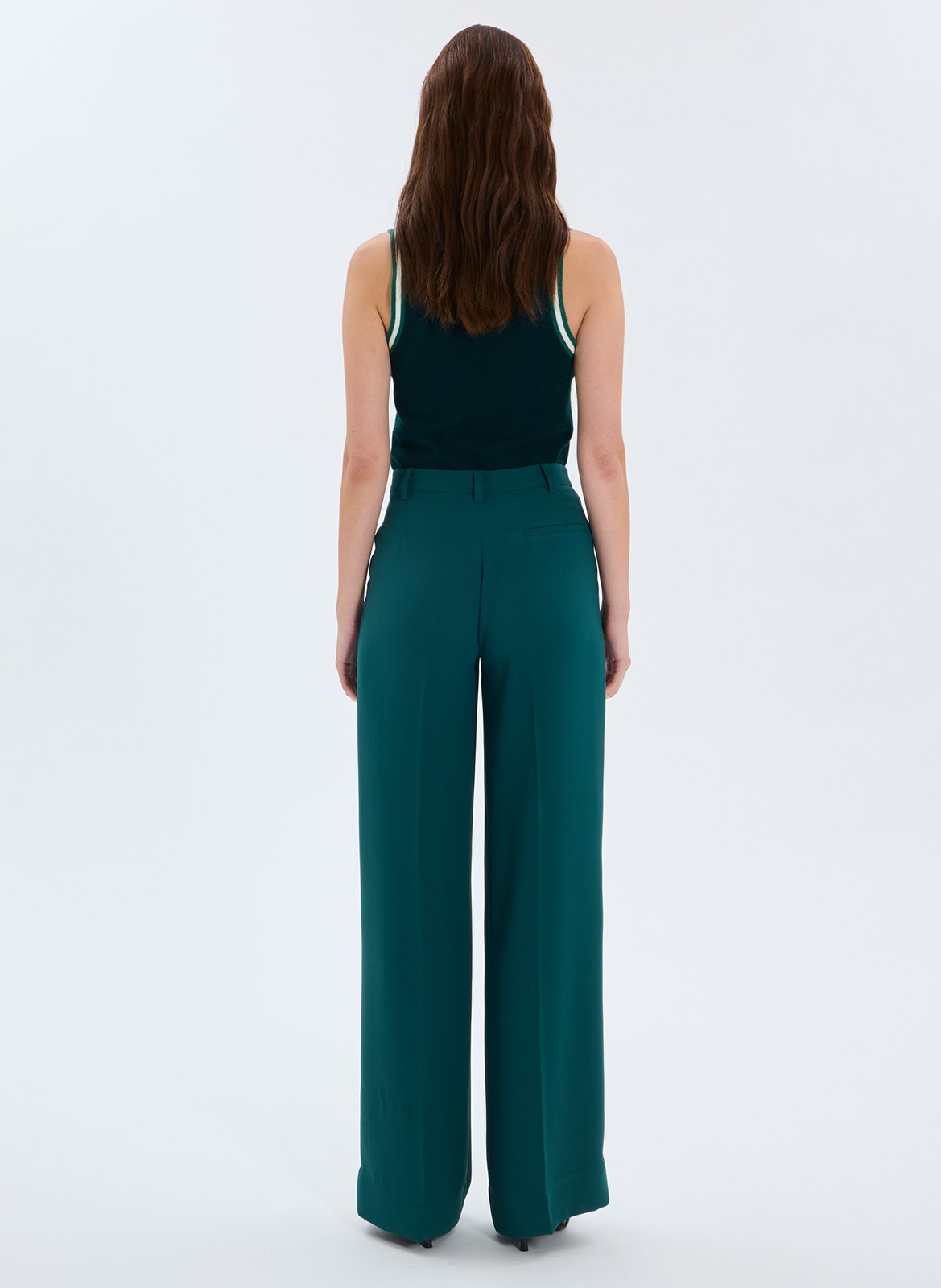 Pantalon à pinces ZAPA Vert
