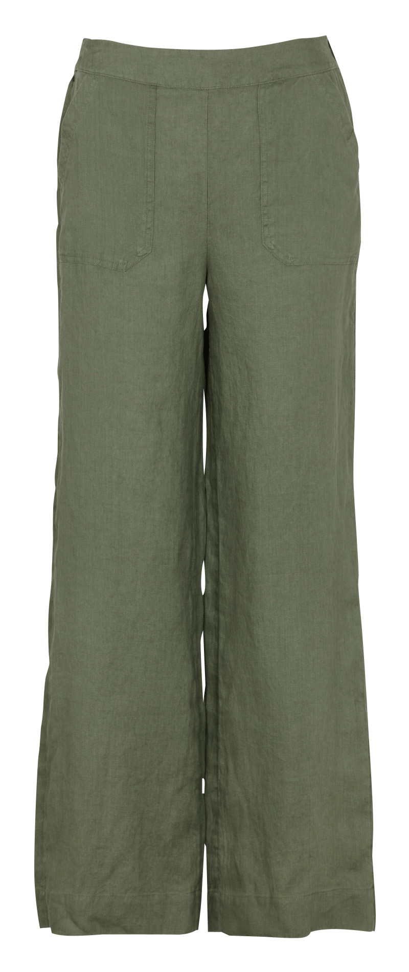 Gerade Leinenhose MAISON 123 Grun