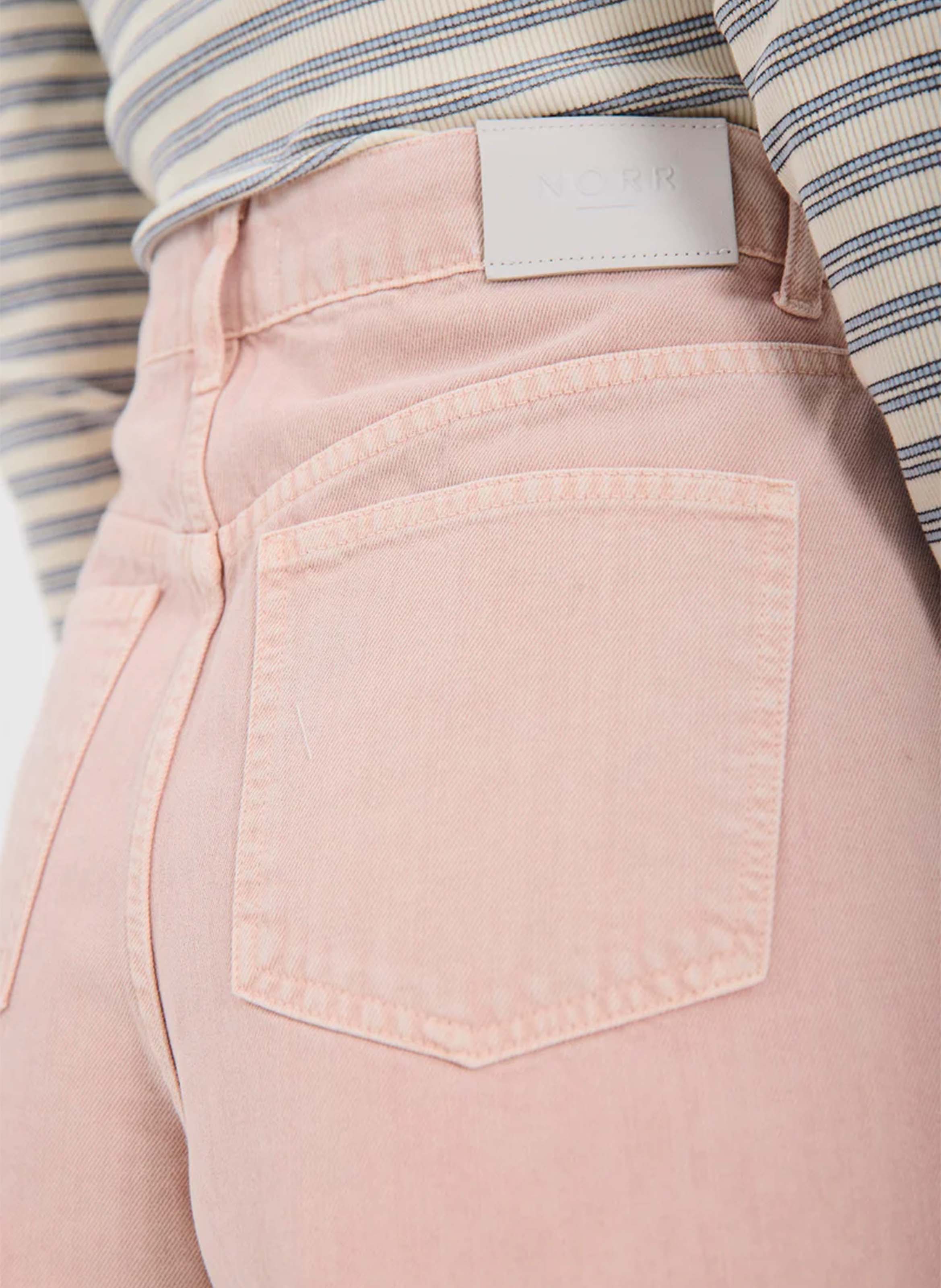 Short large in organic cotton and cotton NORR Pink
